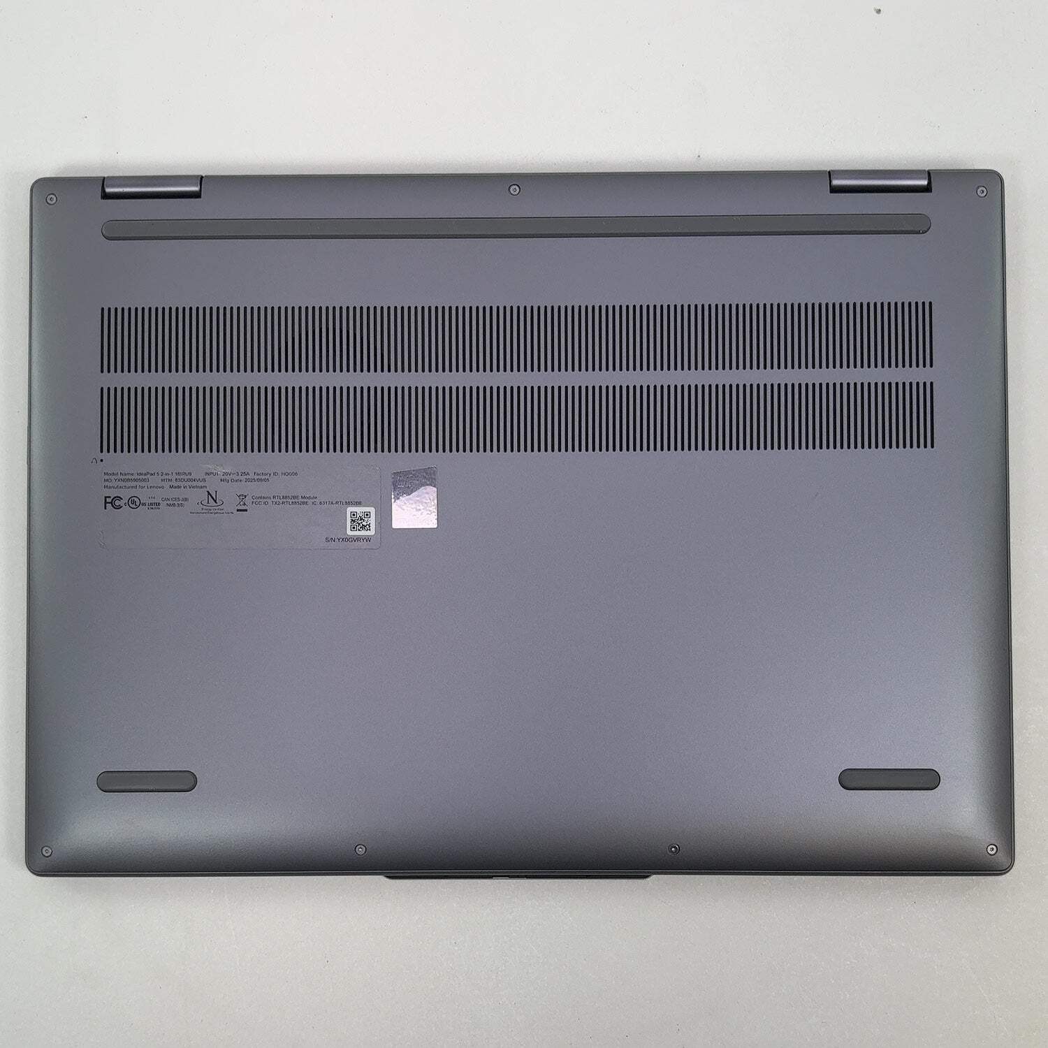 Lenovo IdeaPad 5 2-in-1 16IRU9 16″ Core 5 120U 1.4GHz 16GB RAM 512GB SSD