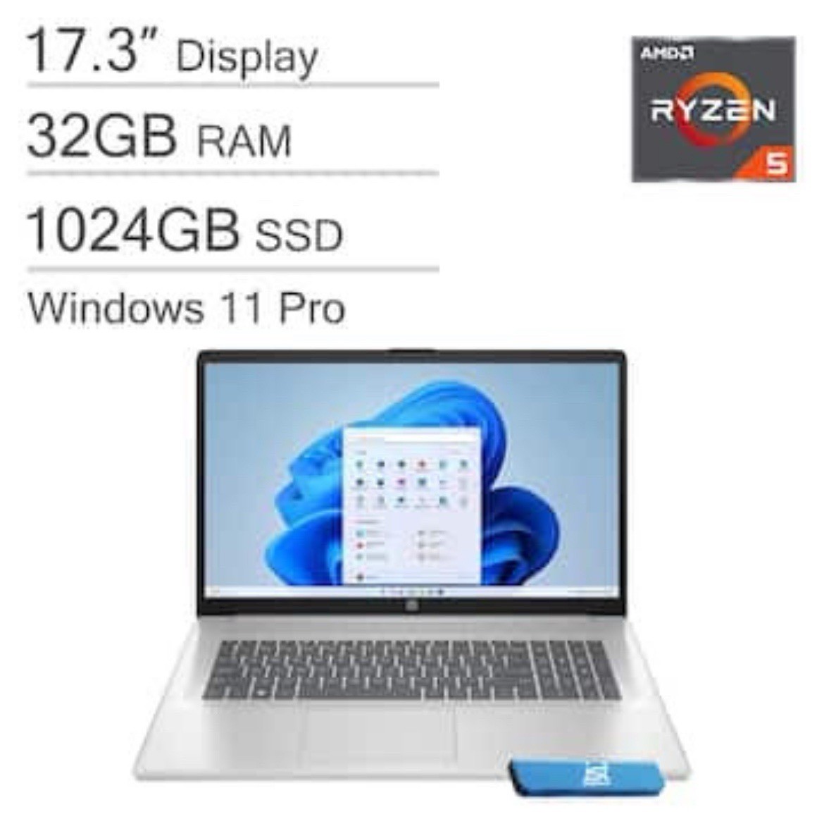 HP – 17 17.3″ FHD Laptop
