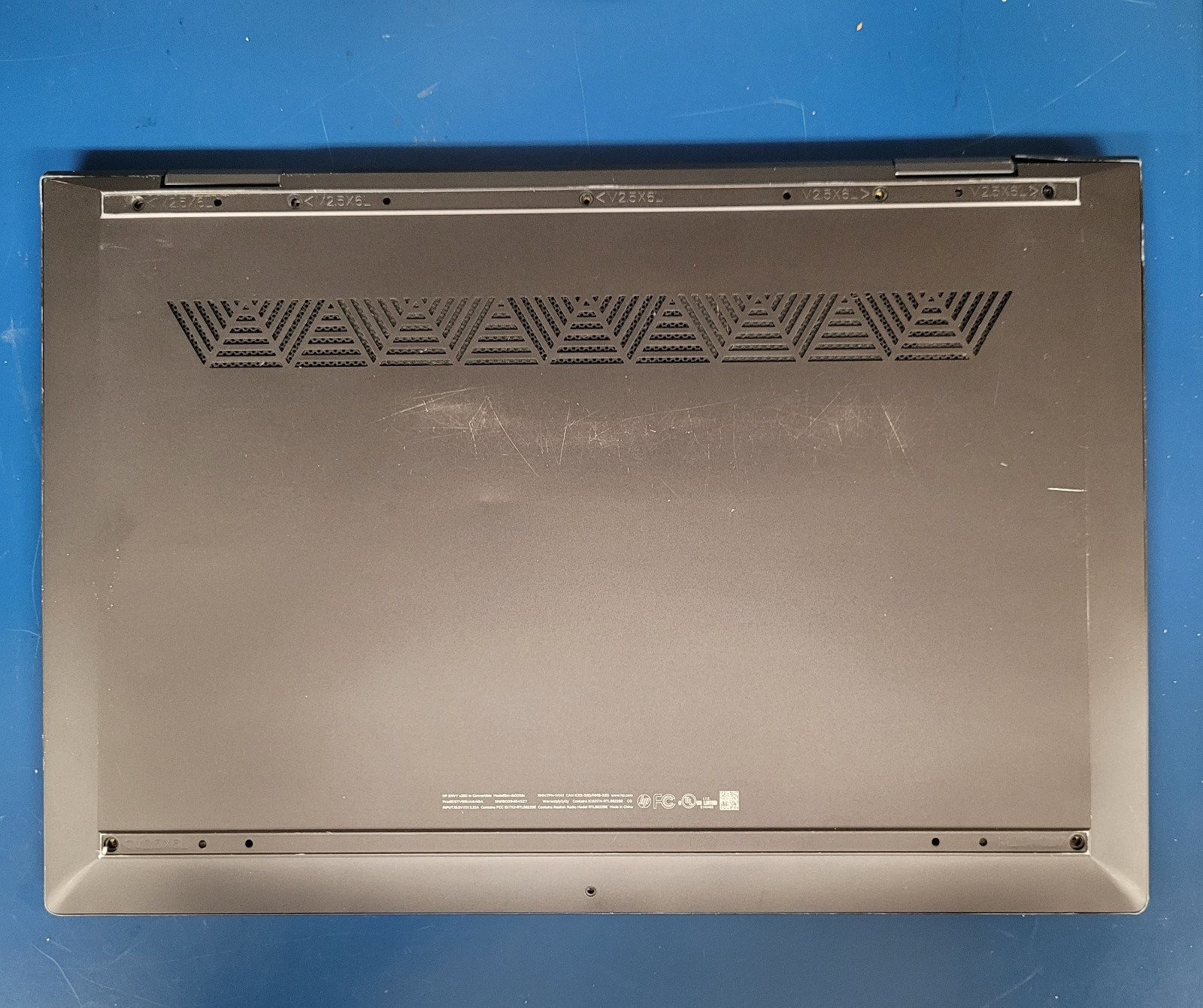 HP Envy 15bq075nr Laptop – Motherboard Pulled LCD Glass Cracked FOR PARTS