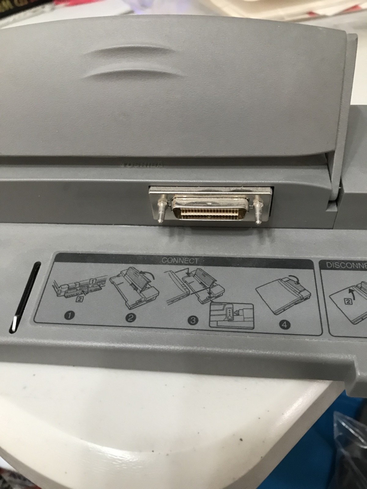 TOSHIBA TECRA 8000 WITH ADAPTER AND PORT REPRICATOR