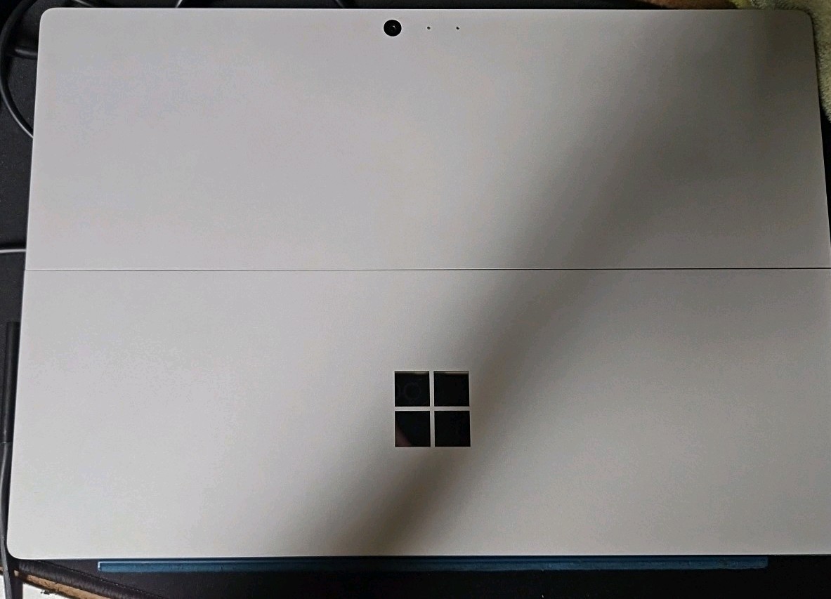 Microsoft Surface Pro 4 1724 256GB Blue Used Working With Case and power supply