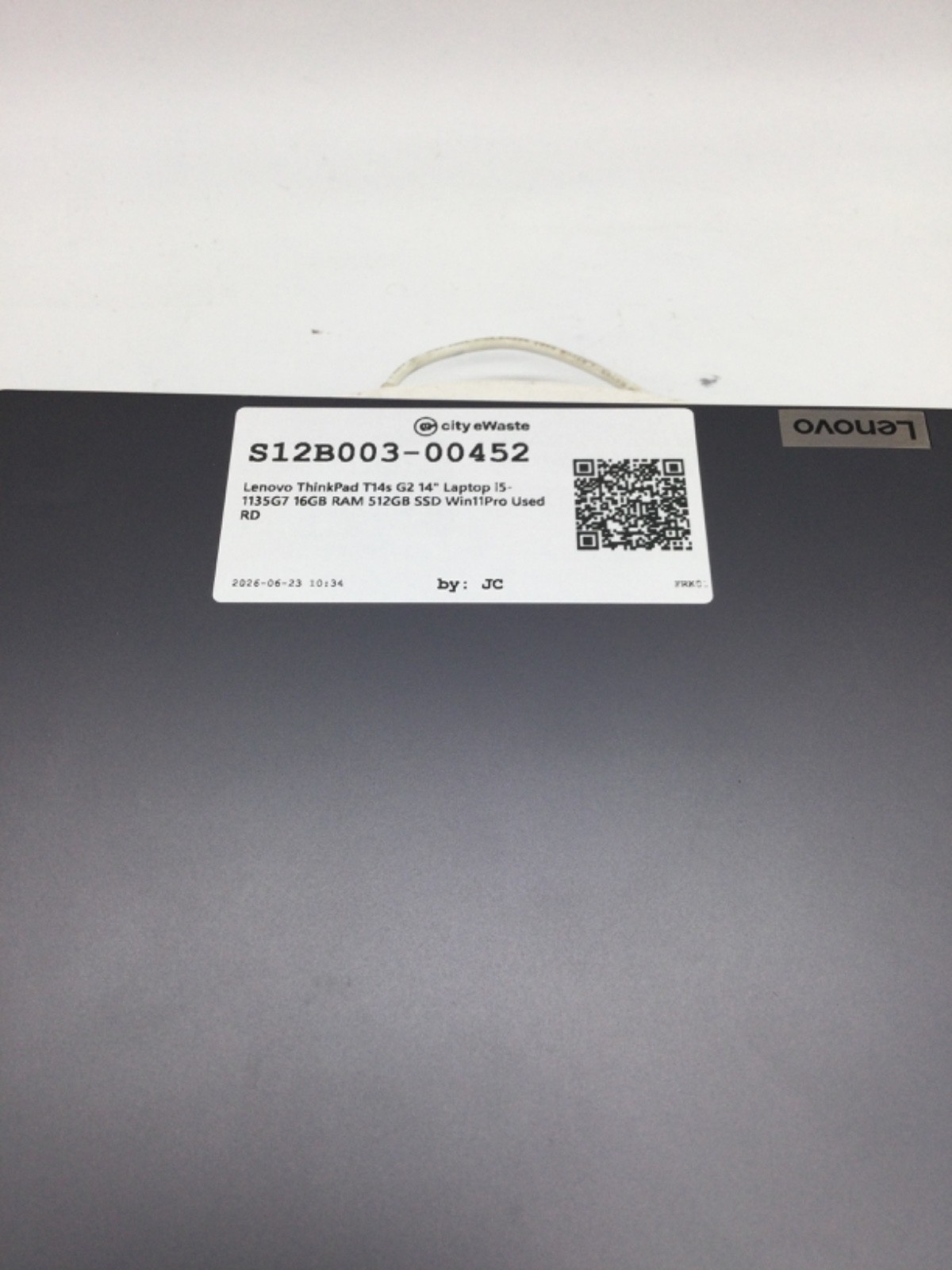 Lenovo ThinkPad T14s G2 14″ Laptop i5-1135G7 16GB RAM 512GB SSD Win11Pro Used RD