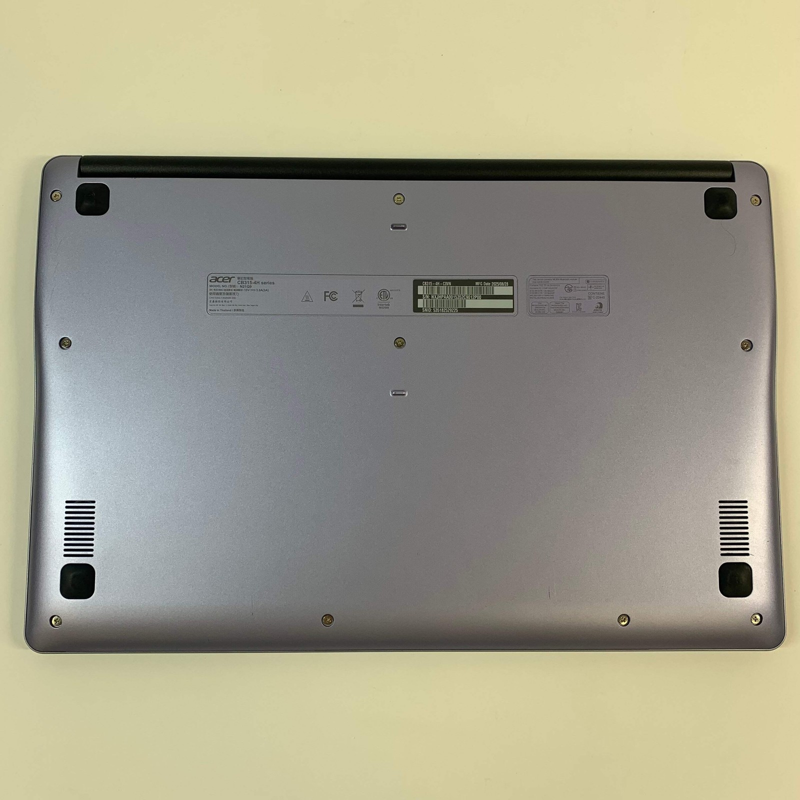 Acer Chromebook 315 N21Q9 15.6″ Celeron N4500 1.1GHz 4GB RAM 64GB SSD