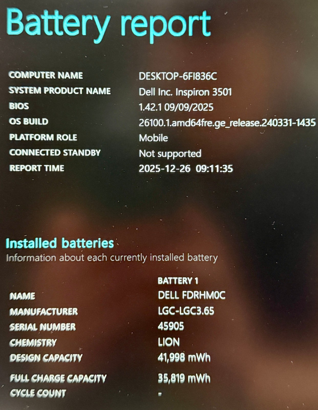 Dell Inspiron 15 3501 15.6″ Touch 1.0GHz Core i5-1035G1 8GB RAM 256GB SSD Win 11