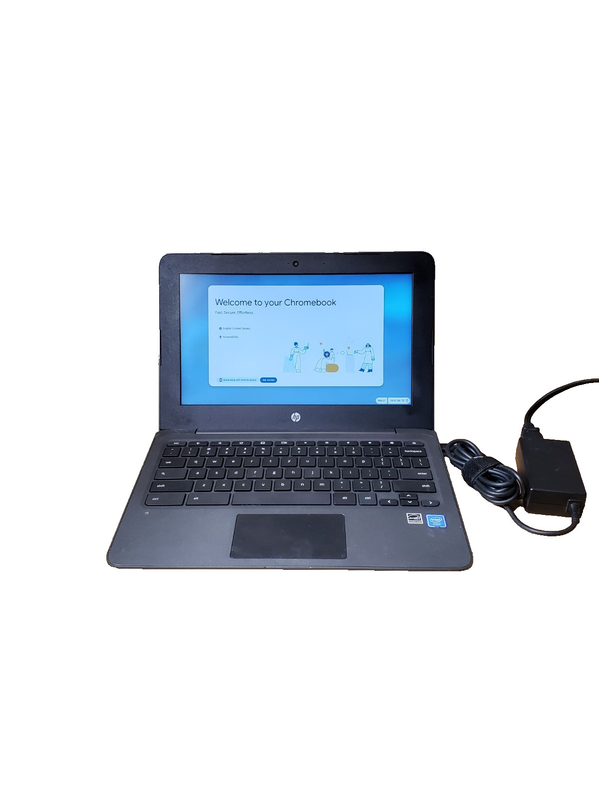 HP Chromebook 11a-nb0013dx Celeron N3350 1.1GHz 4GB Ram 32GB eMMC Chrome OS