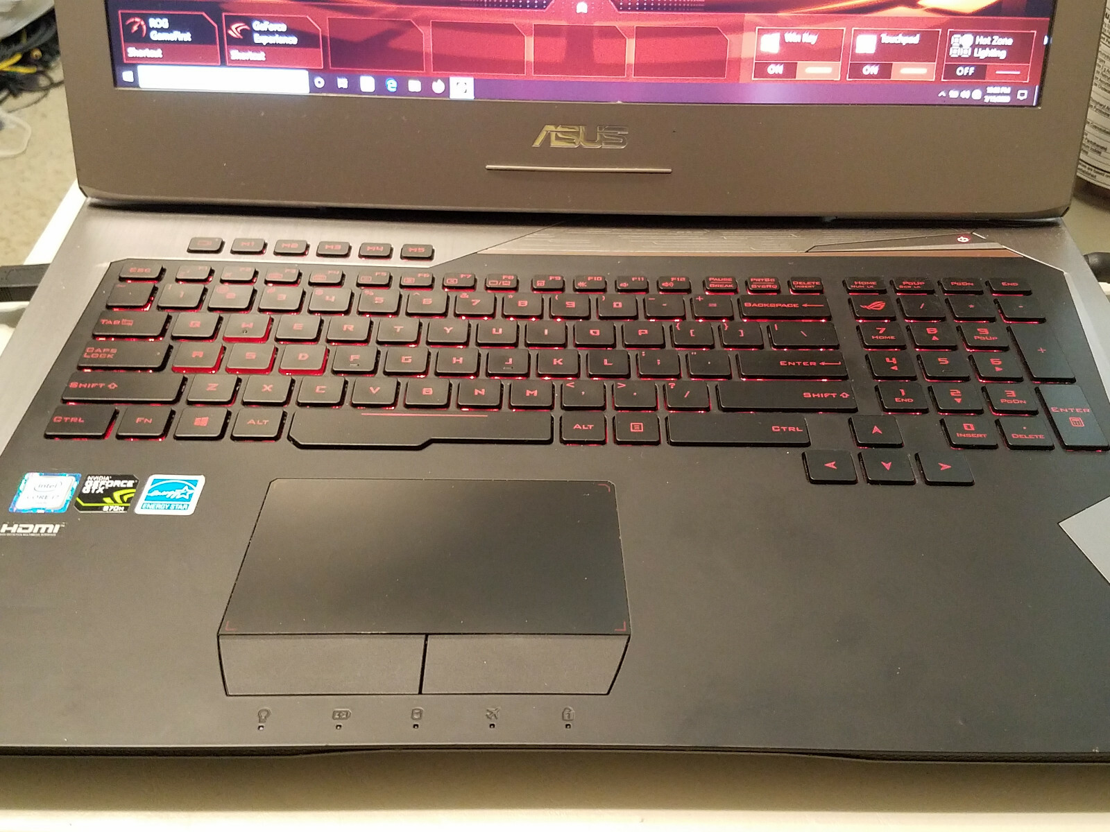 ASUS ROG G752VT-TH71(WX) 17.3″ IPS Intel Core i7 6th Gen 6700HQ — Please Read!