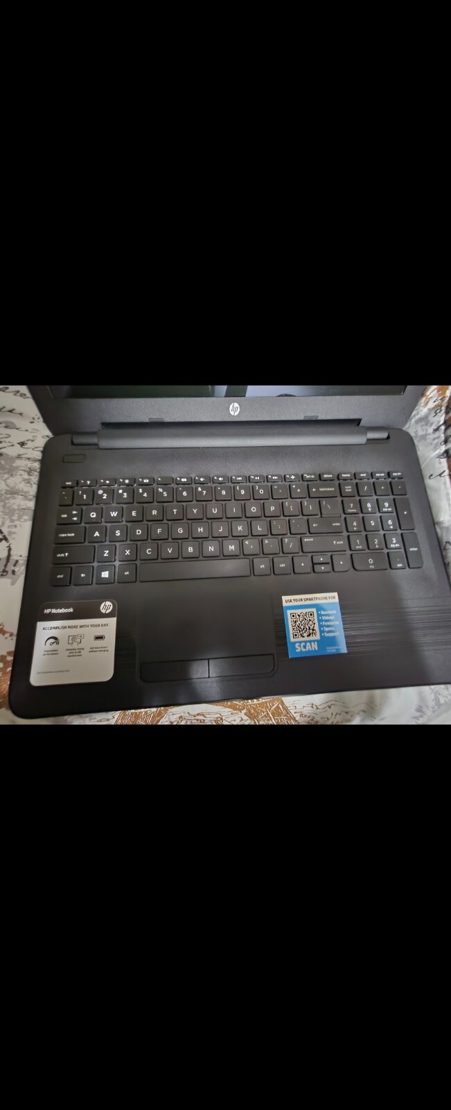 HP 15-af131dx 15.6″ (500GB HDD, AMD A6-5200, 2.00GHz, 4GB RAM) Notebook – Black