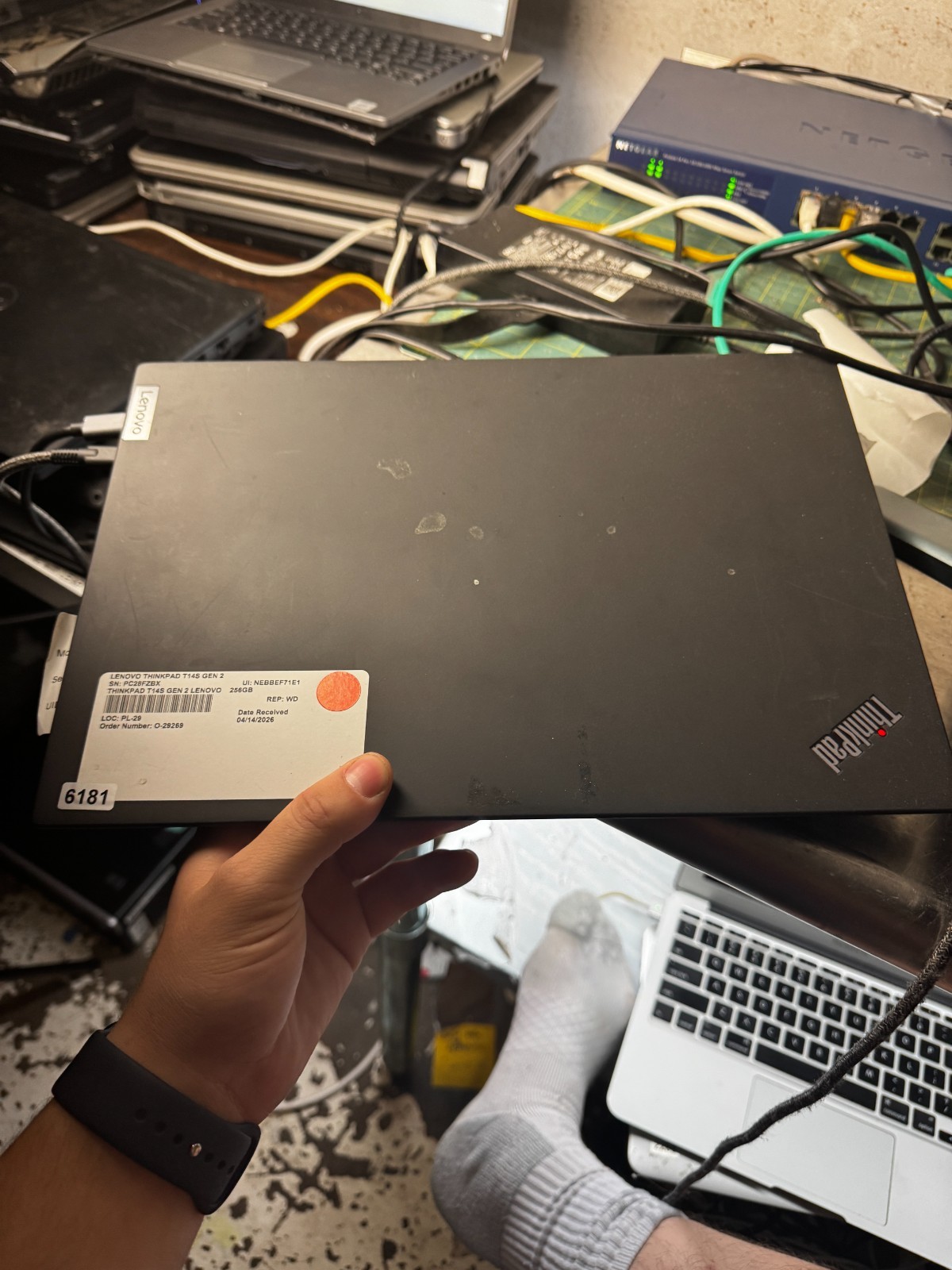 Lenovo ThinkPad T14s Gen 2 Core i7-1185G7, 16GB RAM, 256GB SSD *READ #6181