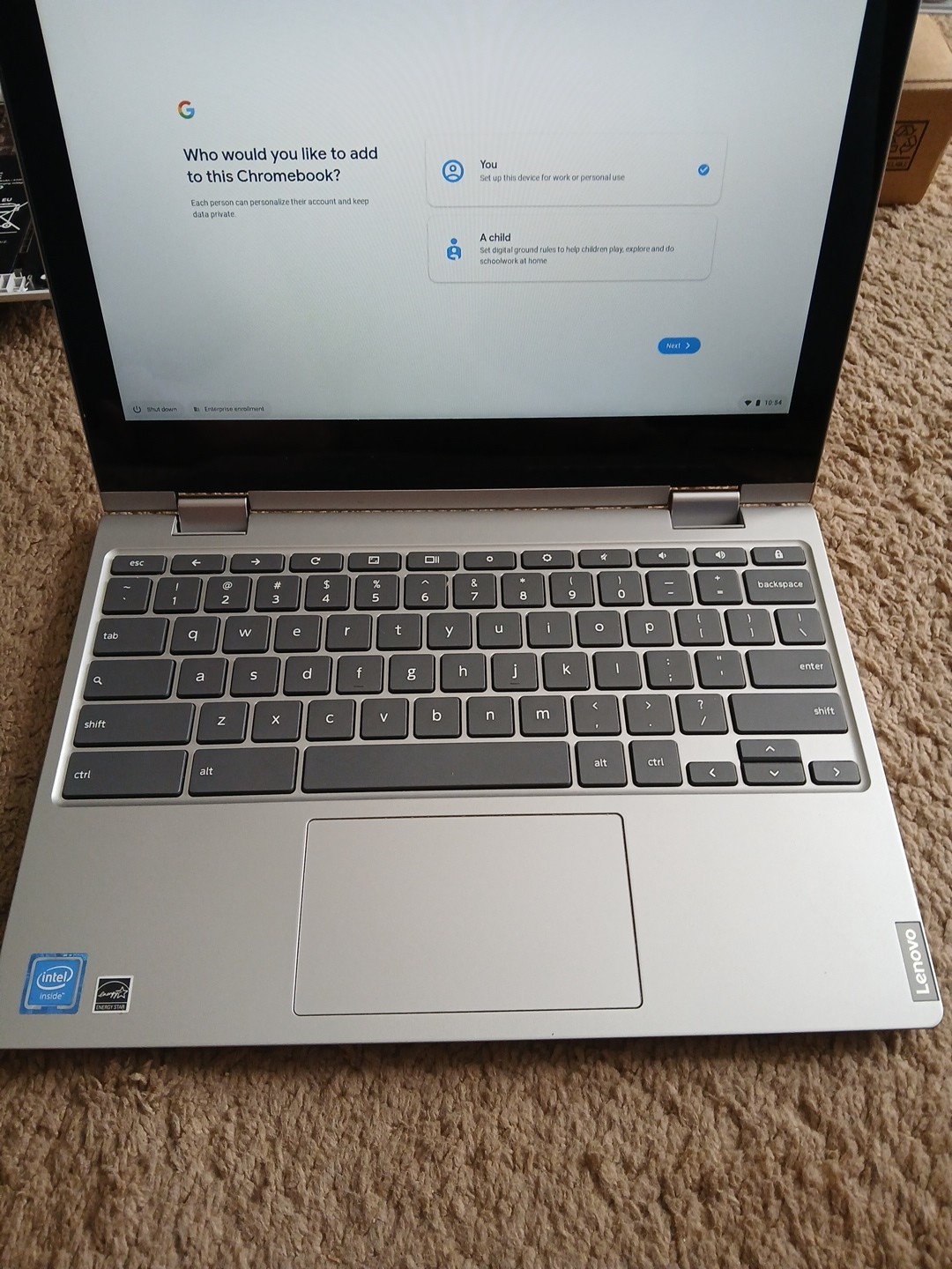 Lenovo Chromebook C340-11 11.6 Intel N4000 1.1ghz, 4GB 32GB eMMC 81TA0000US