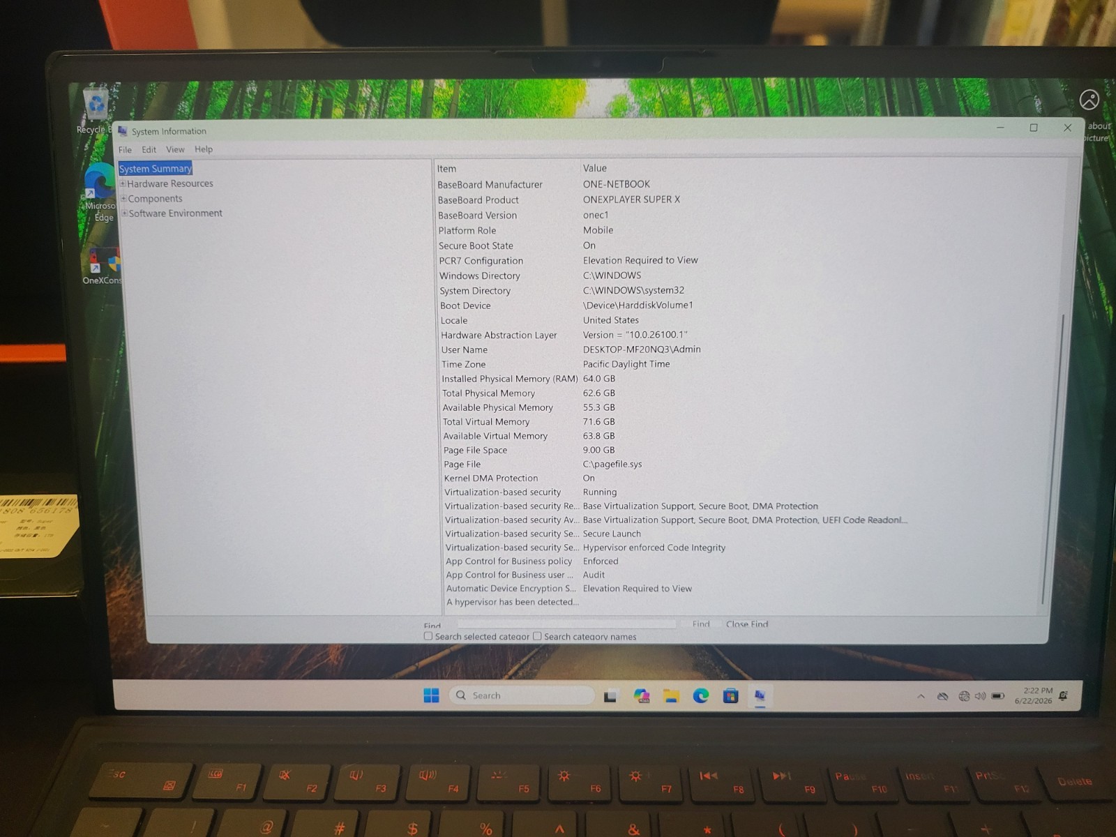 OneXPlayer Super X 14″AMD AI MAX+ 395 Laptop + Tablet 2-in-1 64GB+1TB Water cool
