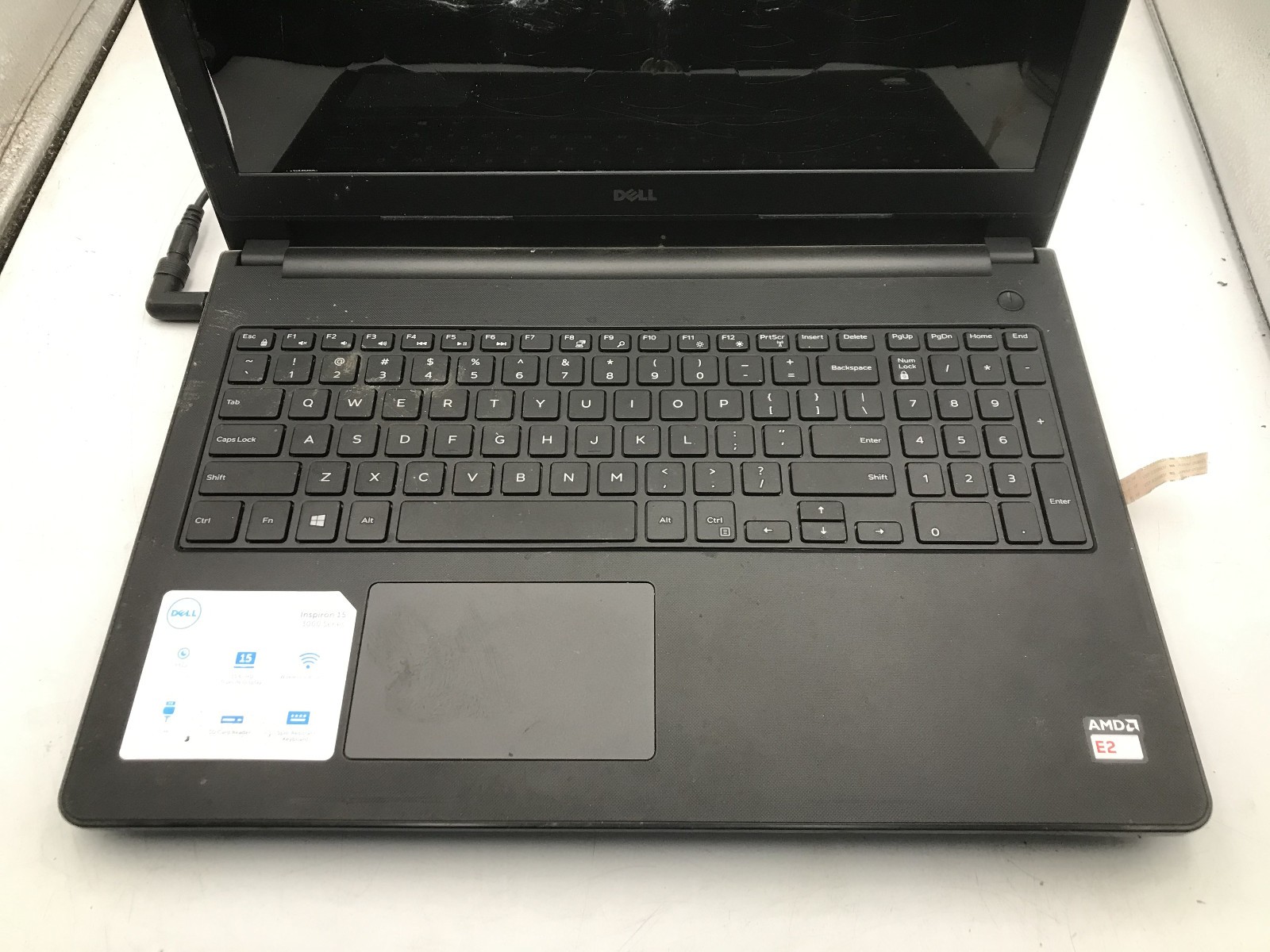 DELL INSPIRON 15 3552 – FOR PARTS/REPAIR – AMD E2 CPU – NO RAM -READ DESCRIP- BB