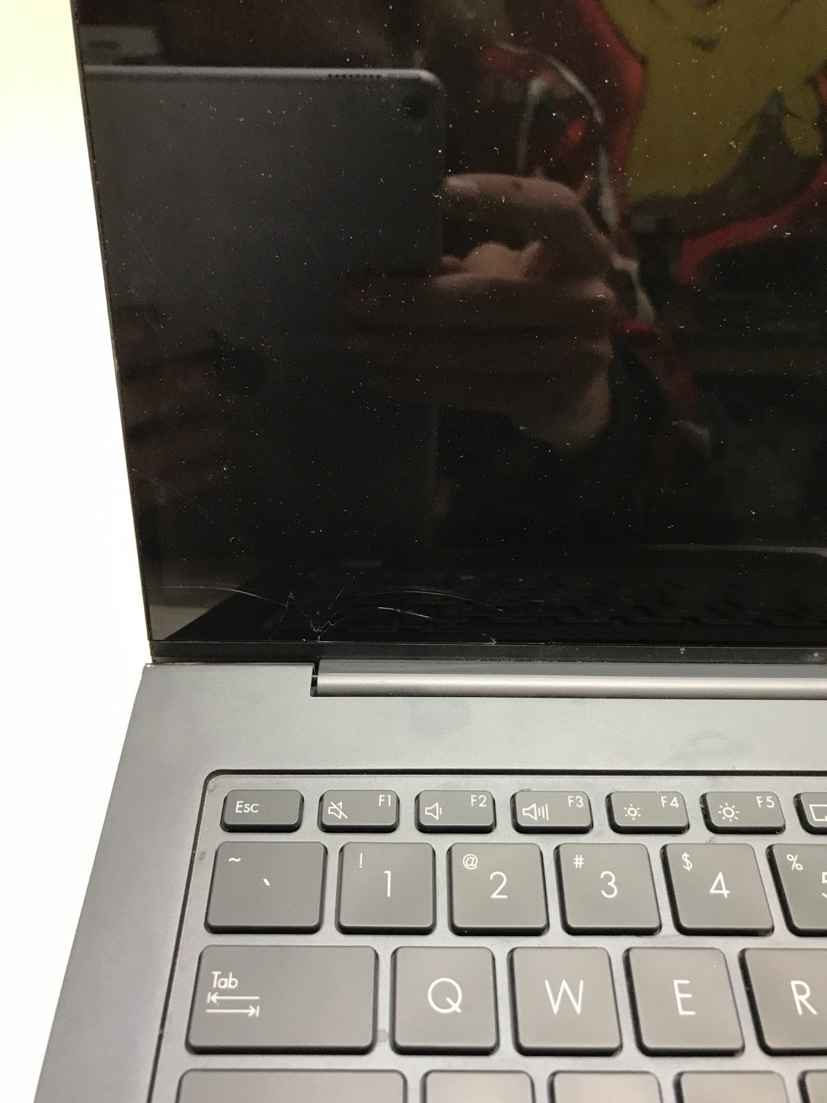 Asus ZenBook 14X OLED 14″ Intel Core i7 EVO 8GB RAM NO SSD/OS For Parts READ -DW