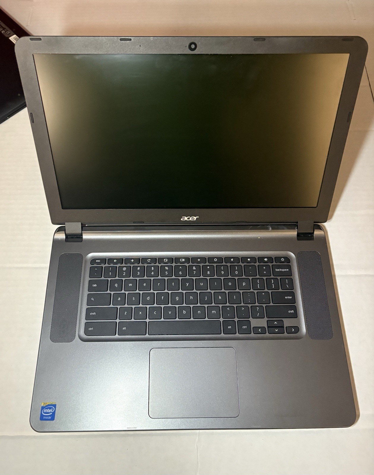 Acer Chromebook 15 CB3-531 Laptop 15.6” Intel Not Sure If It Works WiFi Webcam