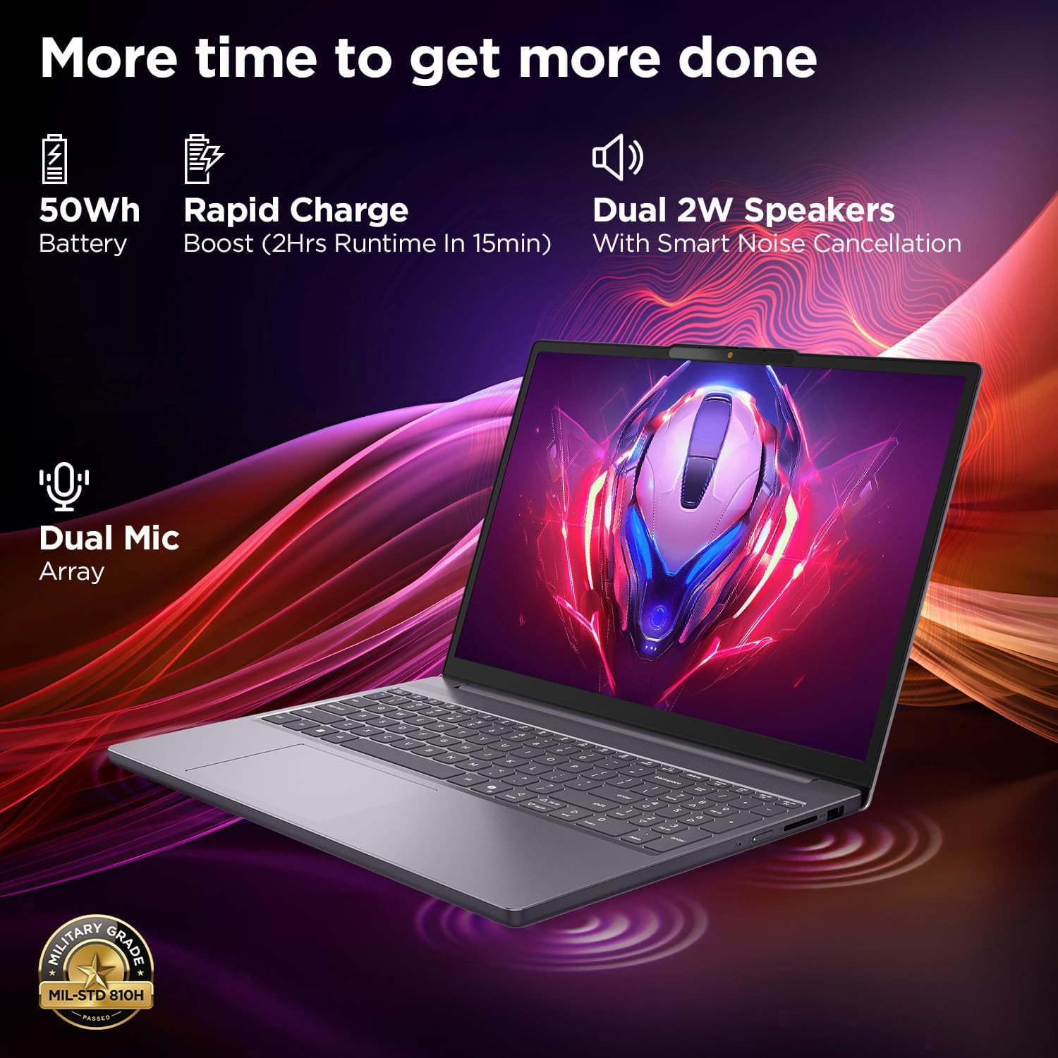Laptop Computer, Ideapad Slim 3 2026, 15.3″ FHD Anti-Glare Display, Intel Core I