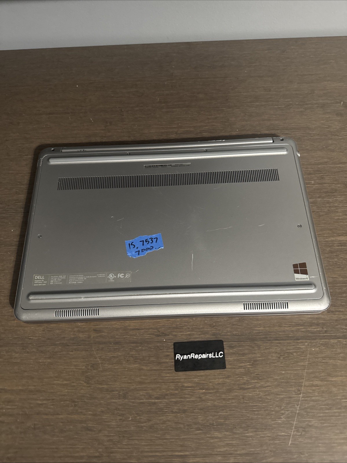 Dell Inspiron 7537 i5-4210U 6GB RAM NO HDD 15.6″ 1368×768 W11P (READ)