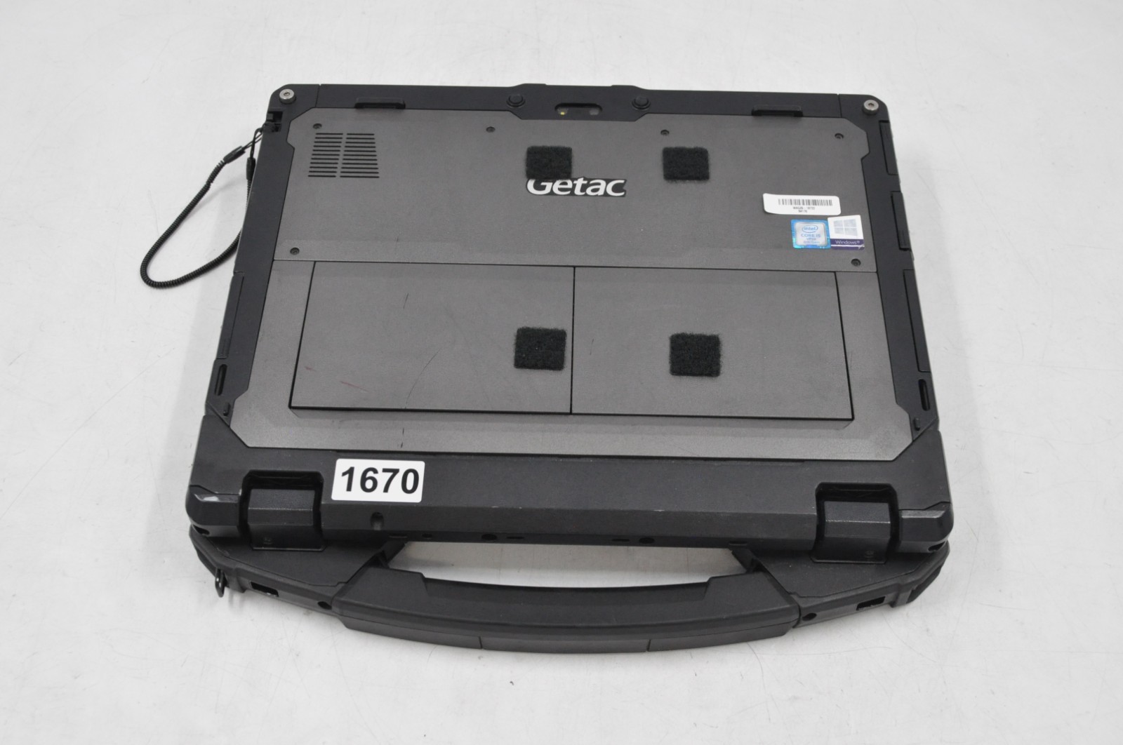 Getac K120 Rugged Tablet Laptop Intel Core i5-8350U 16GB RAM 500GB SSD #1670
