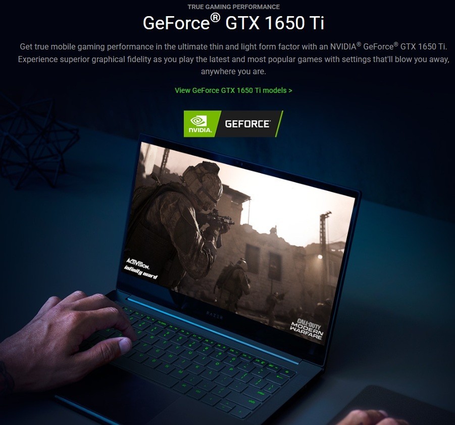 RAZER Blade Stealth 13 Gaming Laptop PC 13.3″ 1080P i7 16GB 512GB SSD GTX 1650Ti