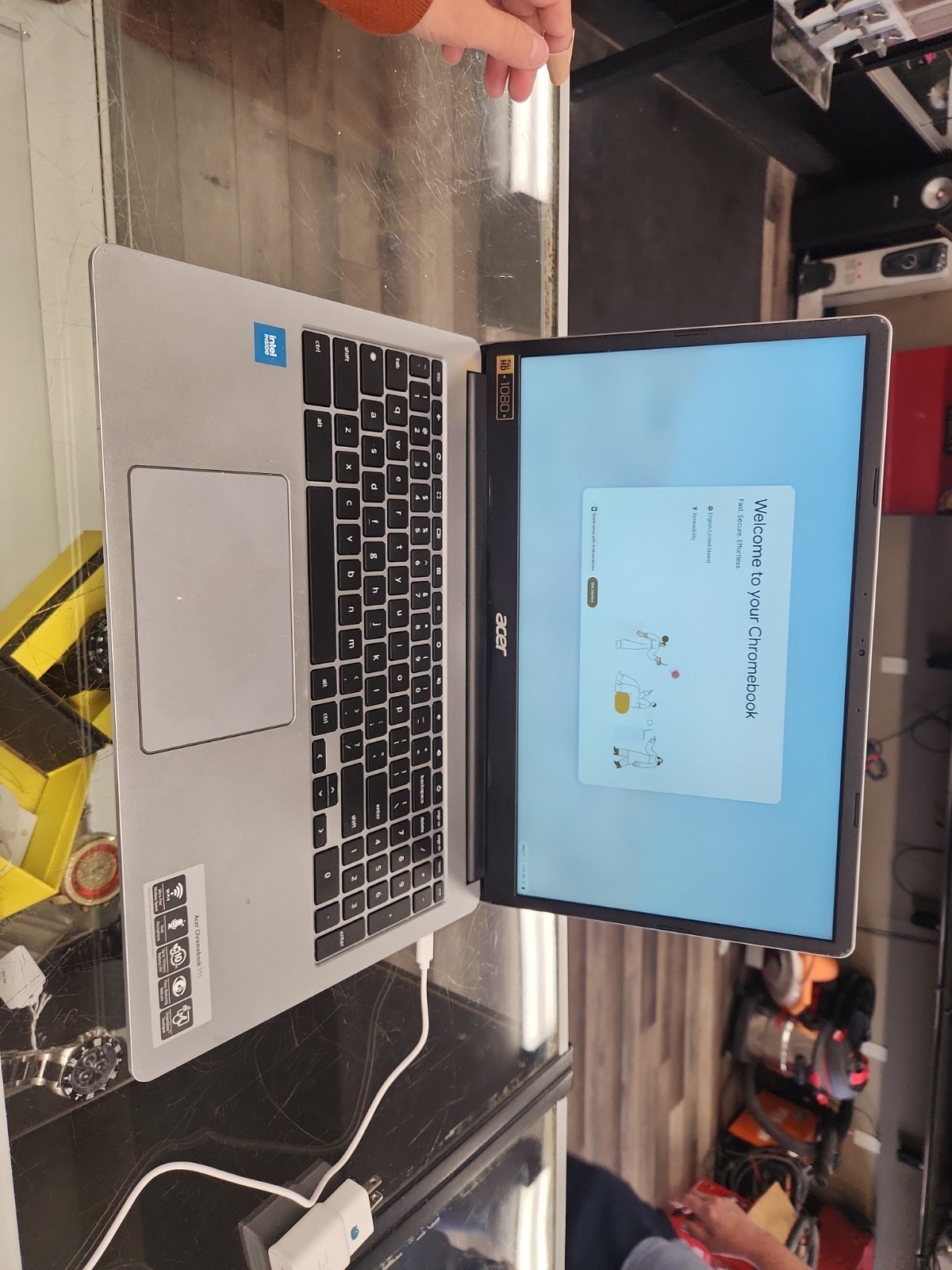 Acer Chromebook 15.6″ Gray Intel Celeron N4000 4GB RAM 32GB CB315-3H N19Q3