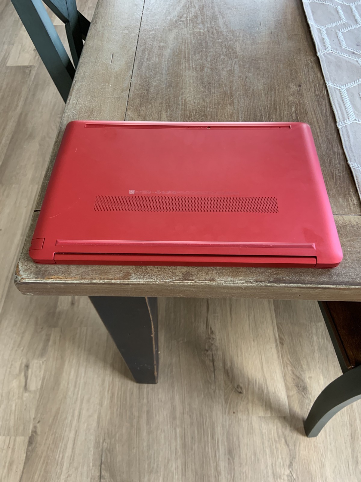 HP laptop model 15-dw0083wm 16 gb red good condition