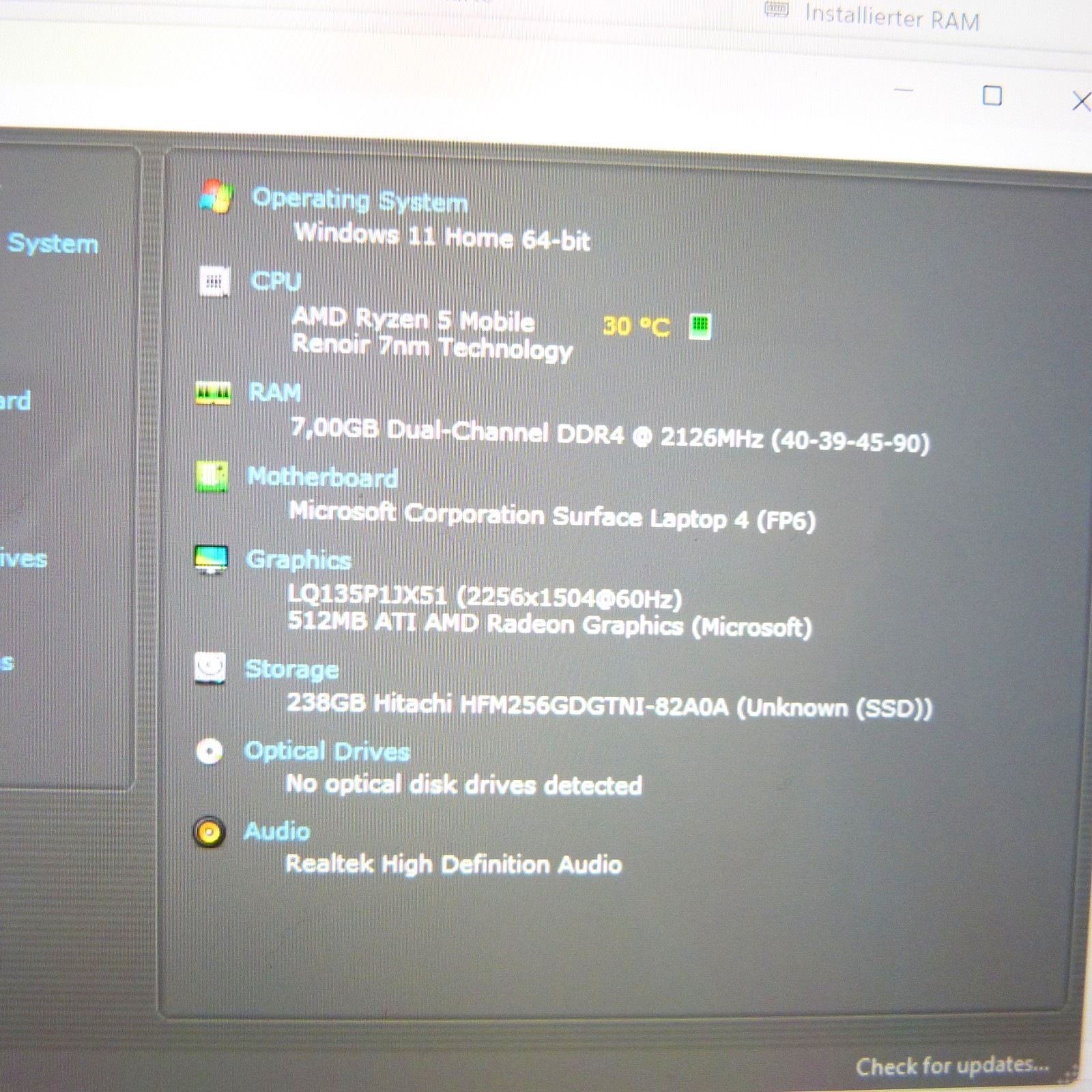 XL LOT MS Surface Laptop 4 POWER 13″ 2K TOUCH l Windows 11 AMD RYZEN 5 QUAD