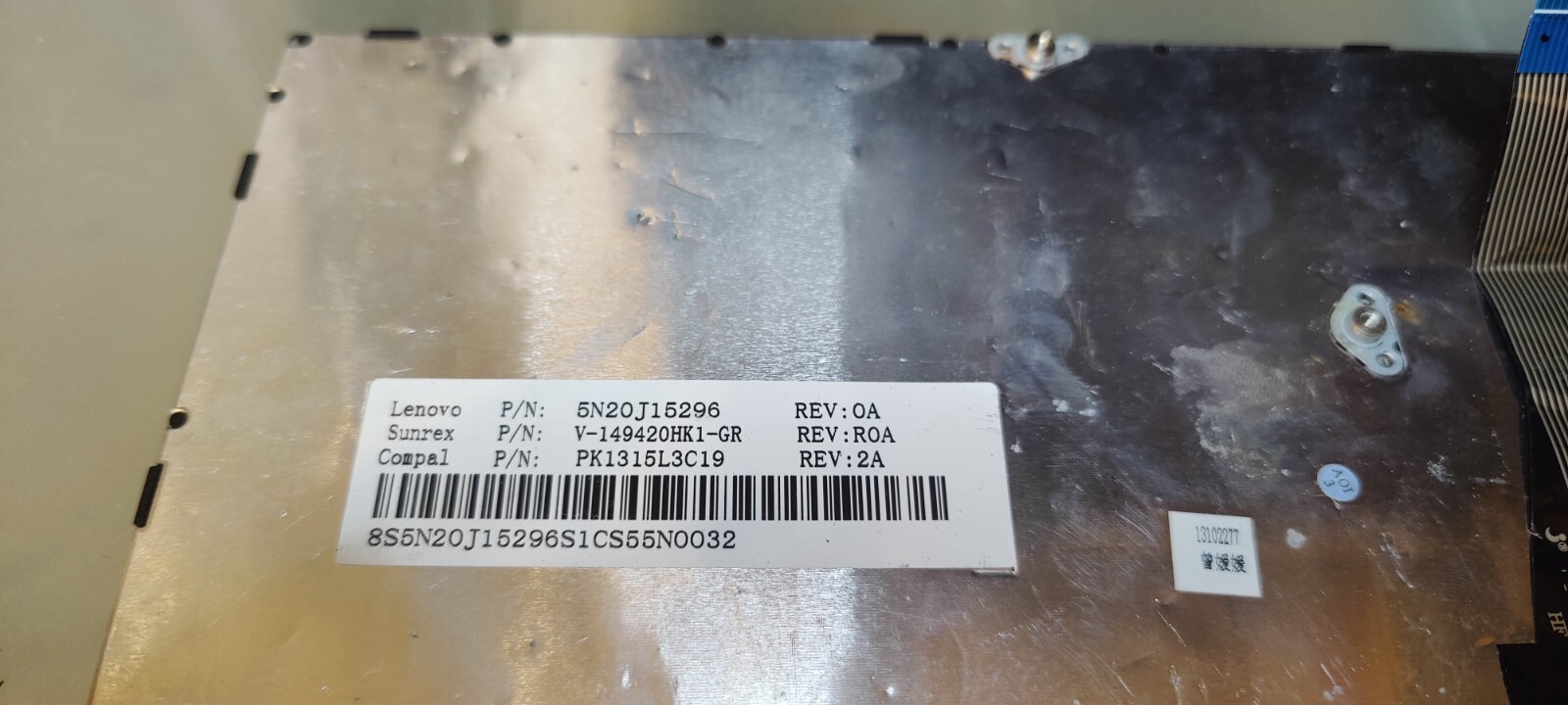 LENOVO 305-15 B50-30 B50-45 B50-80 Z50-70 Z50-75 TASTIERA KEYBOARD 5N20J15296