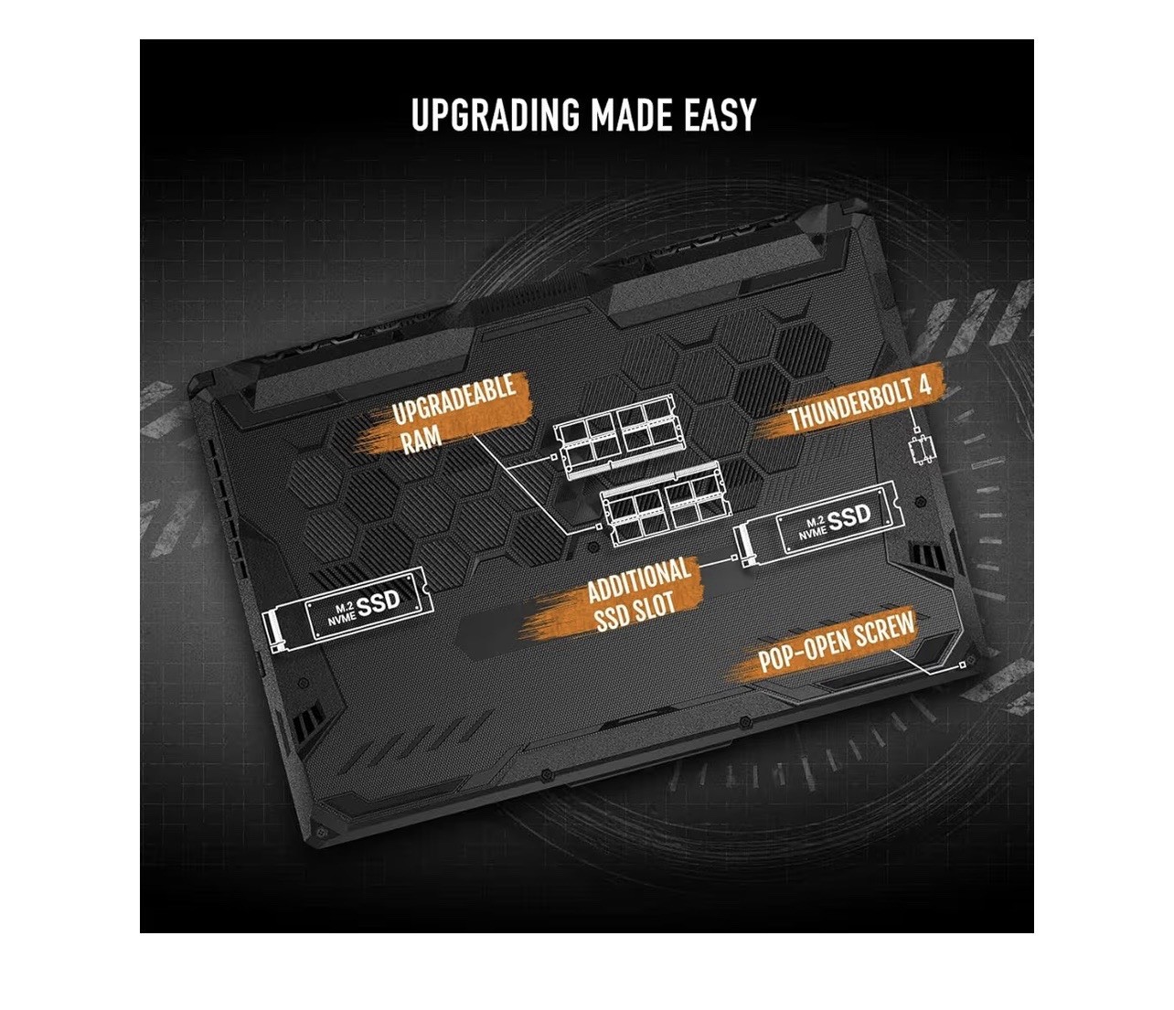 ASUS TUF Gaming Laptop Intel Core i5-11400H RTX 2050 8GB RAM 512GB SSD Win 11