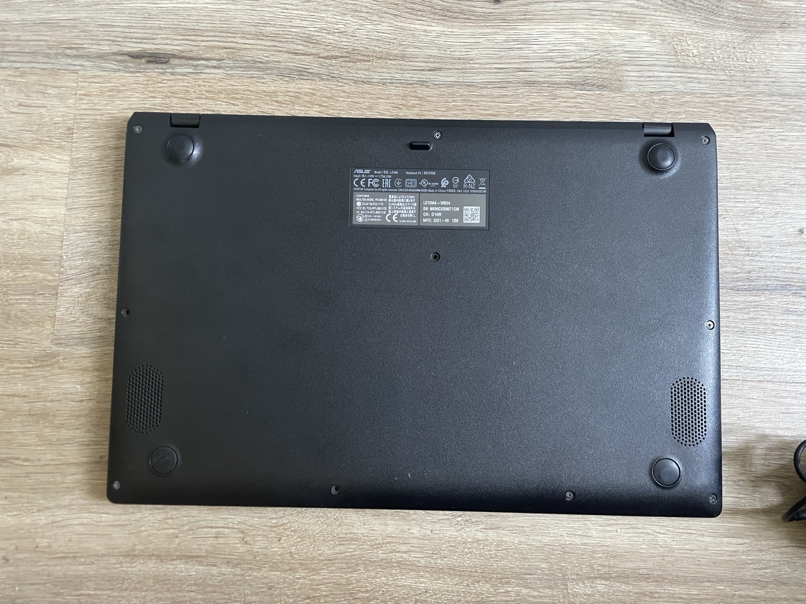 ASUS L510 15.6″ (128GB Intel Celeron N4020 1.10GHz 4GB) Laptop L510MA-WB04