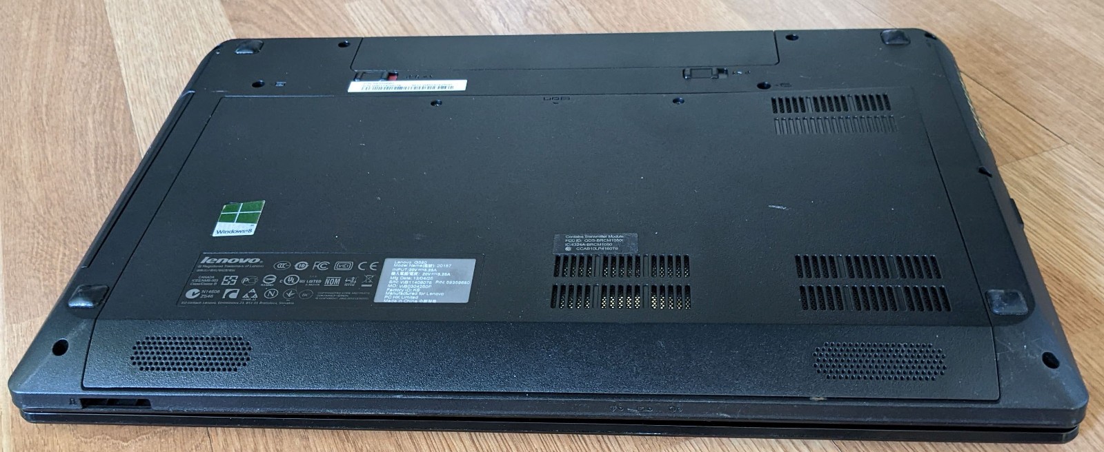 BROKEN SCREEN – Lenovo G580 15.6″ Intel Pentium Processor | For Parts