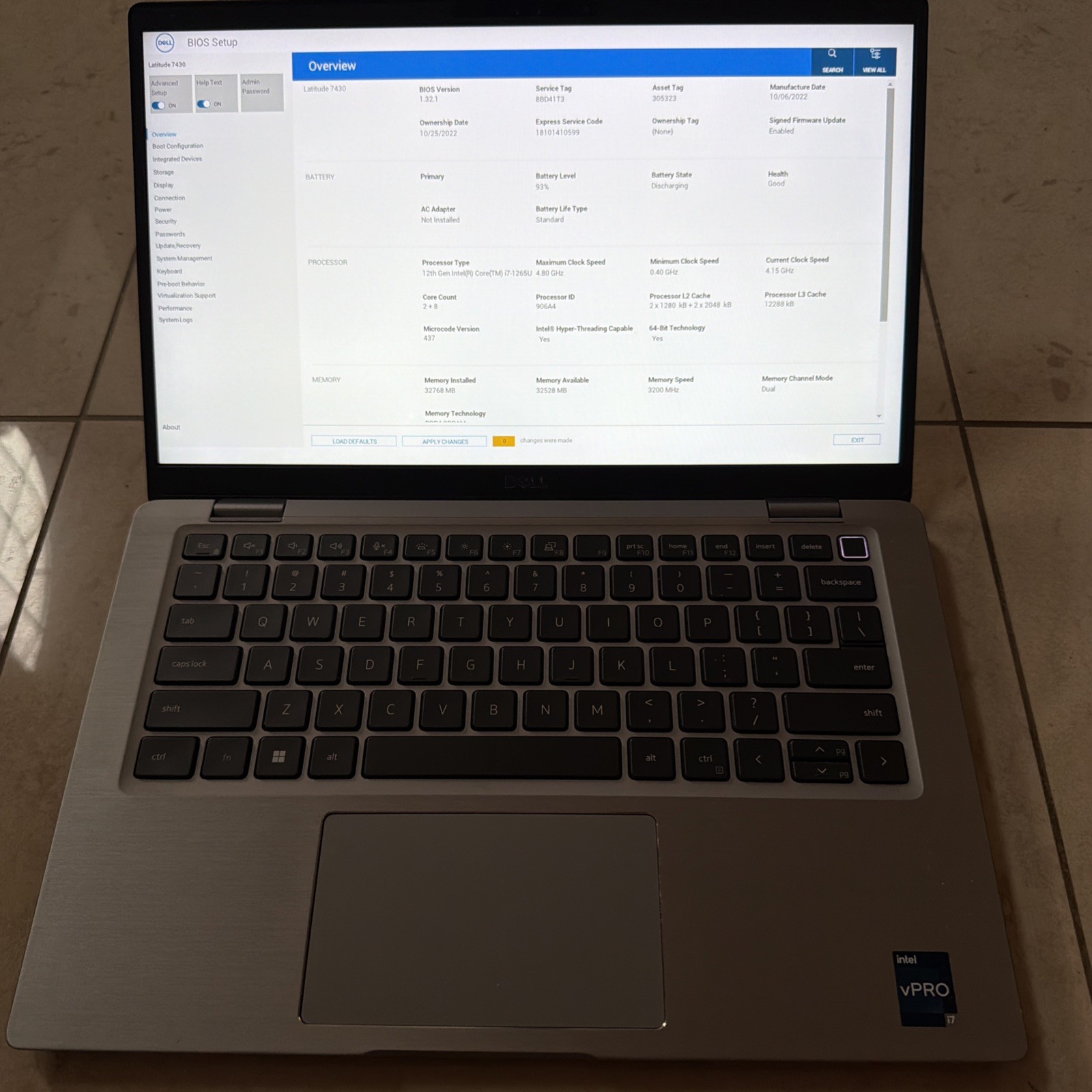 Dell Latitude 7430 Laptop i7-1265U @ 4.8GHZ 16GB RAM 512 SSD | Windows 11 PRO