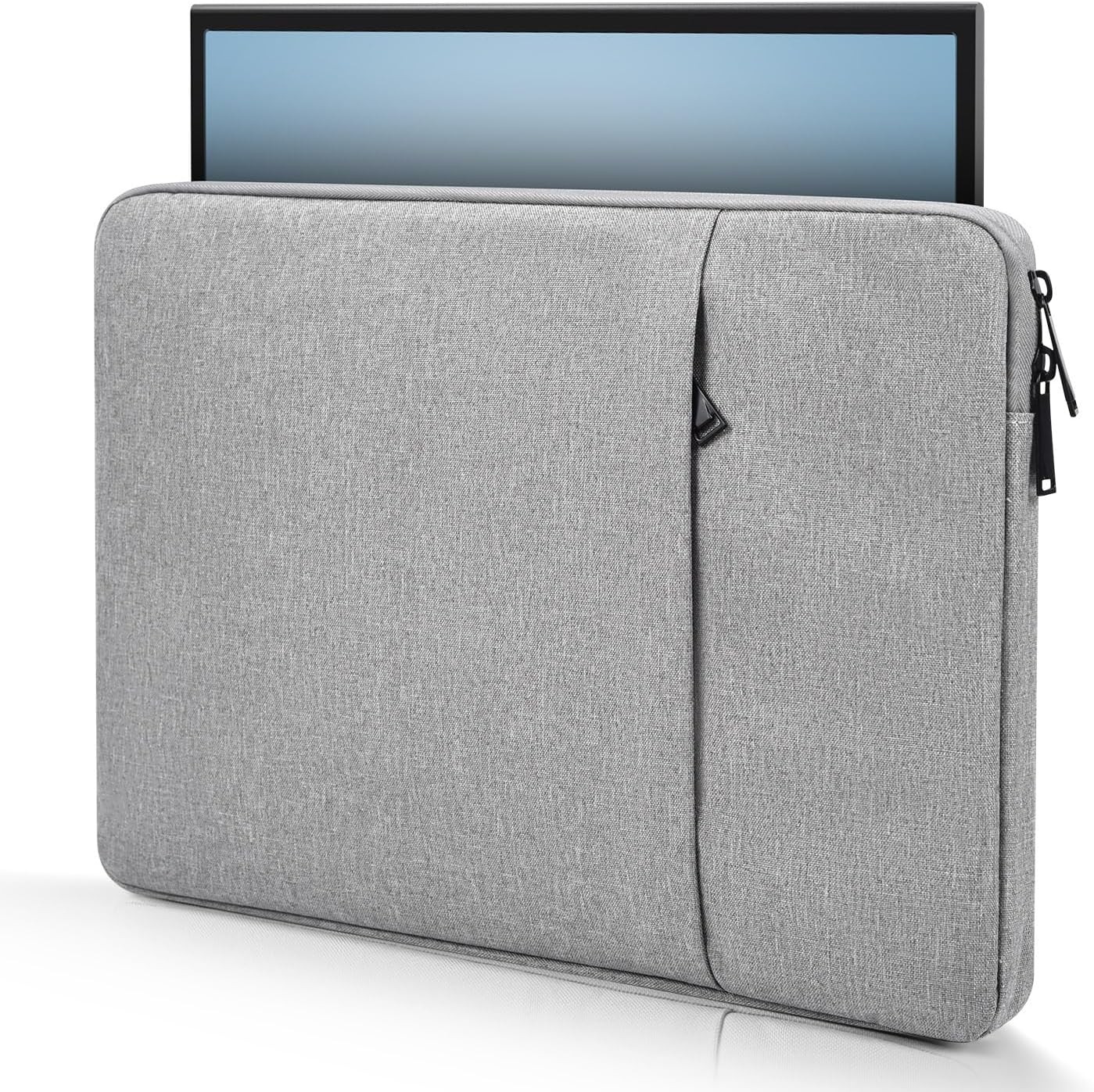Portable Monitor Case Sleeve 18.5 Inch Pouch Bag with Pocket for Most Large Moni