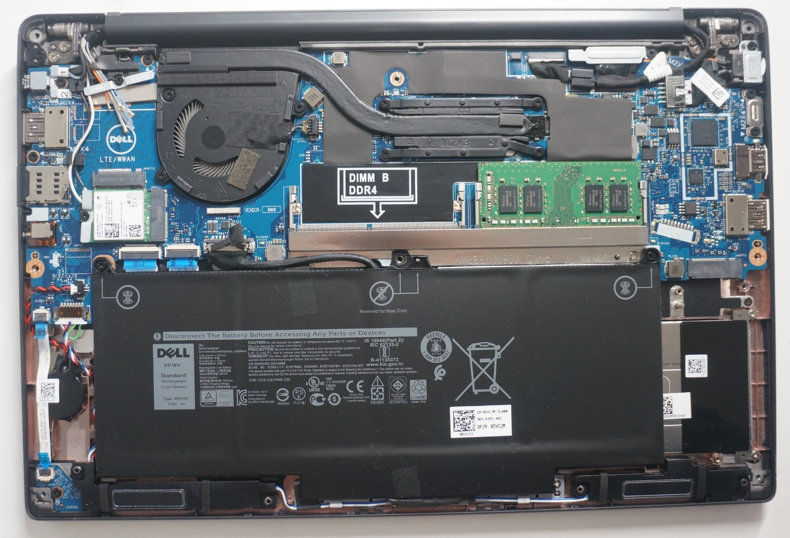 Dell Latitude 7400 – intel Core i7-8665U @1.90GHZ 8GB RAM – No HD/No OS