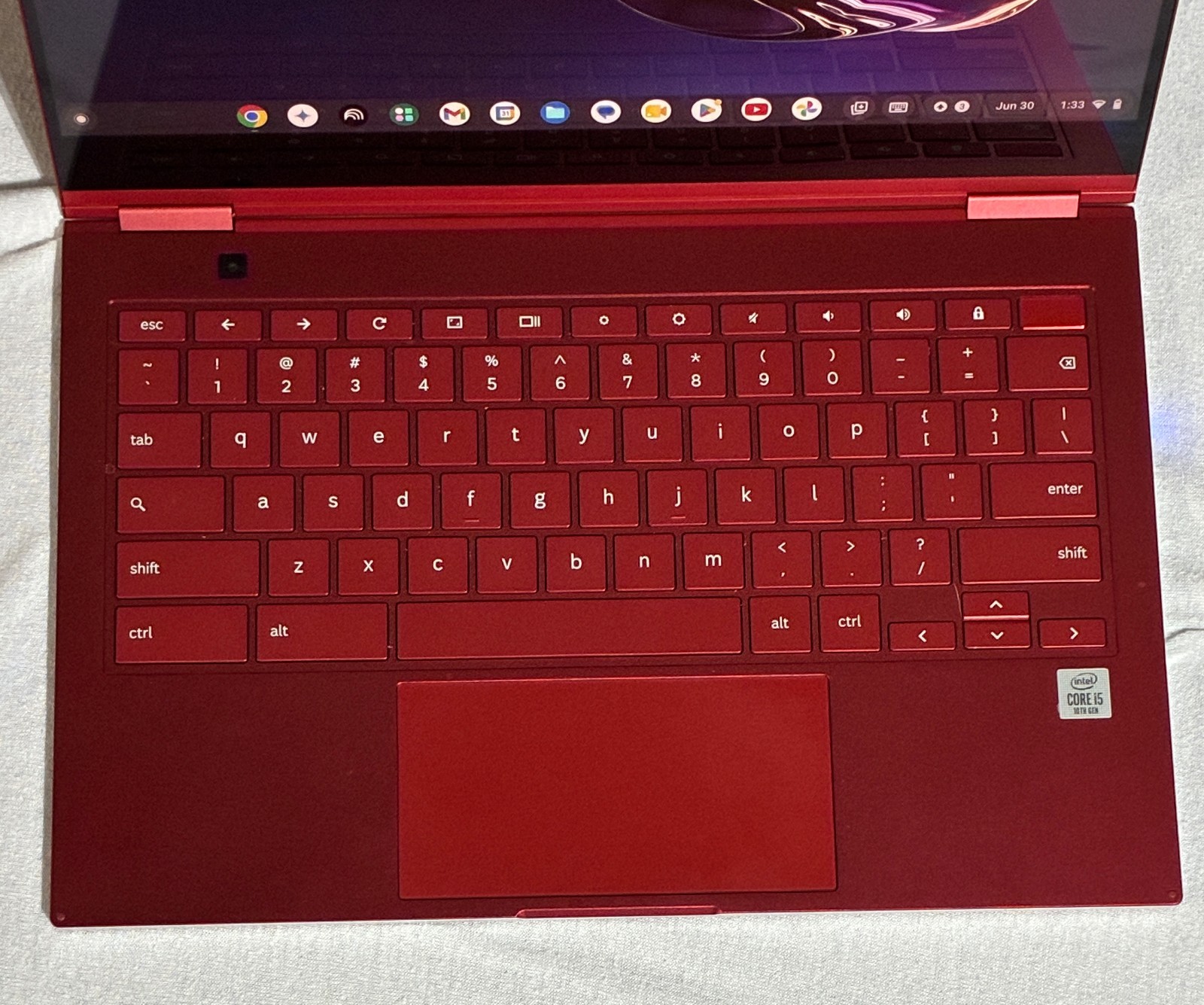 Samsung Galaxy Chromebook XE930QCA Intel i5 8GB RAM 13.3″ 4K UHD Great Condition