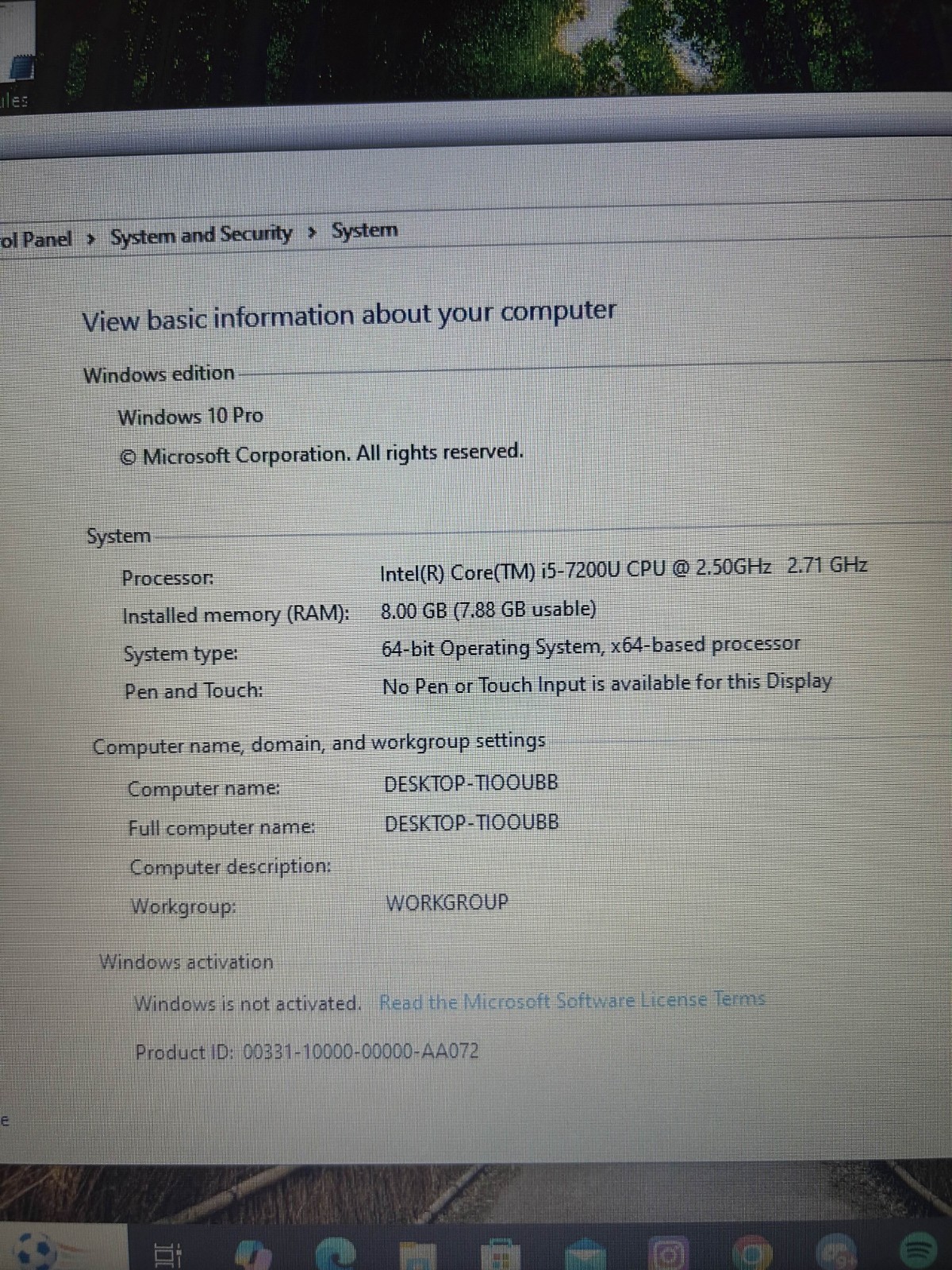 Lenovo Laptop Intel i5-7200U 8GB RAM 678GB Storage WiFi Webcam Charger Included