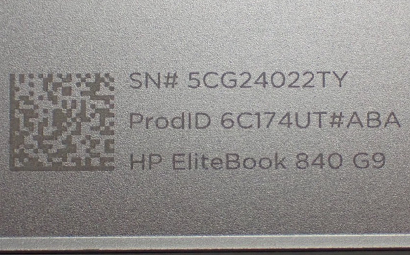 HP EliteBook 840 G9 Intel i5-1235U 16GB DDR5 512GB NVMe HP Adapter Grade A