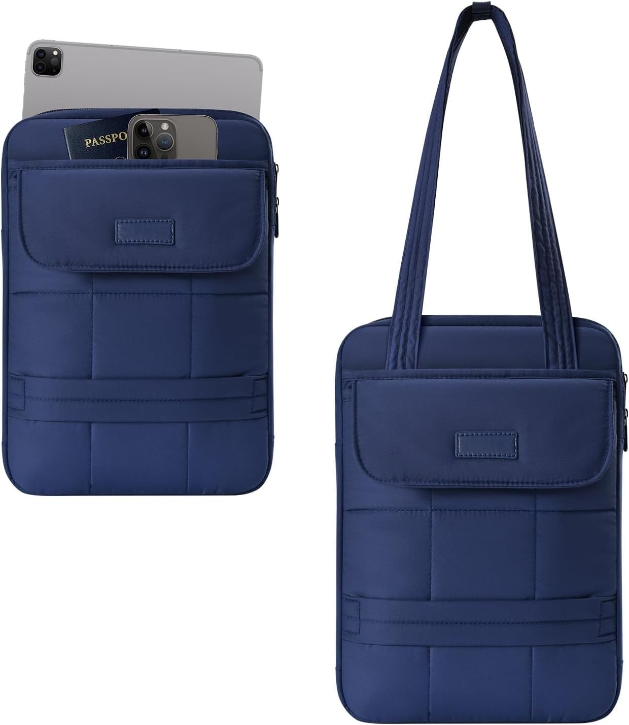 Fluffy 13 inch Laptop Sleeve for 2026 MacBook Neo A18 Pro A3404, Navy Blue