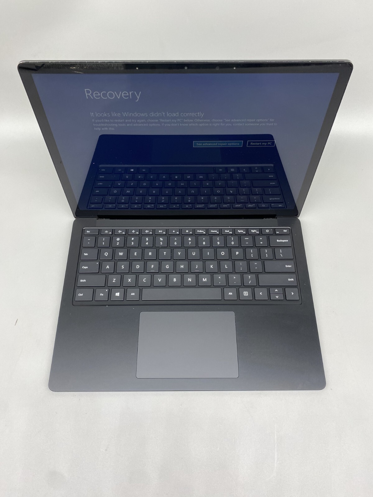Microsoft Surface Laptop 3 1868 13.5″ i5-1035G7 8GB RAM 256GB SSD Blk-C-See Desc