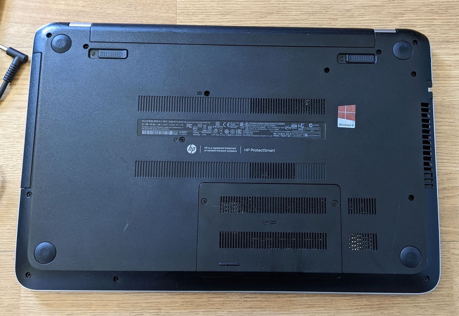 HP Pavilion 15-n237nr Laptop AMD A8-4555M 4GB Ram 700GB HDD Windows 10 DEAD BATT