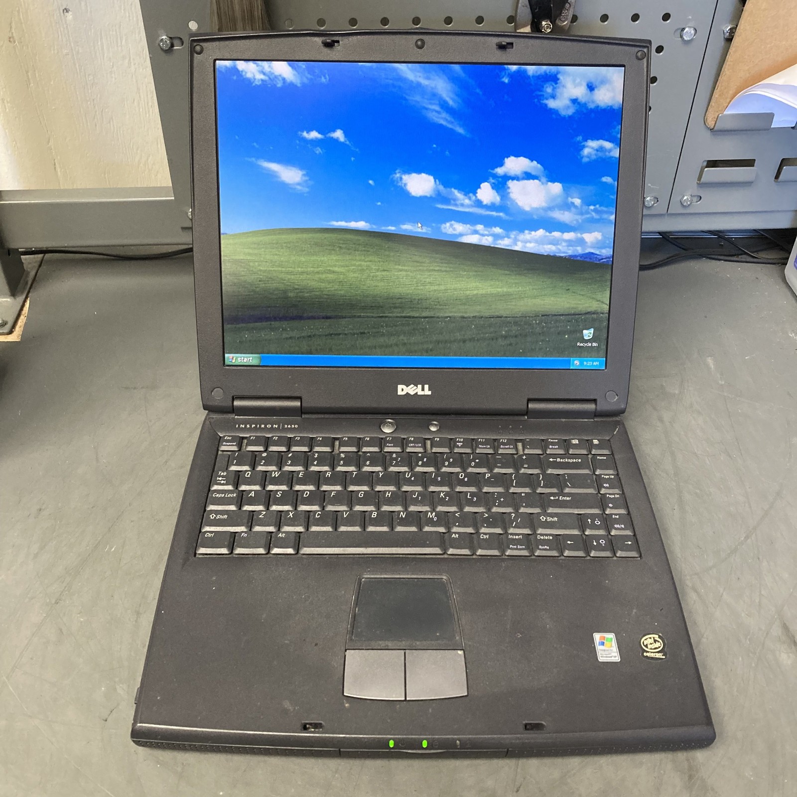 Dell Inspiron 2650 Retro Gaming Laptop Celeron Mobile 1.60GHz 128MB RAM 20GB HDD