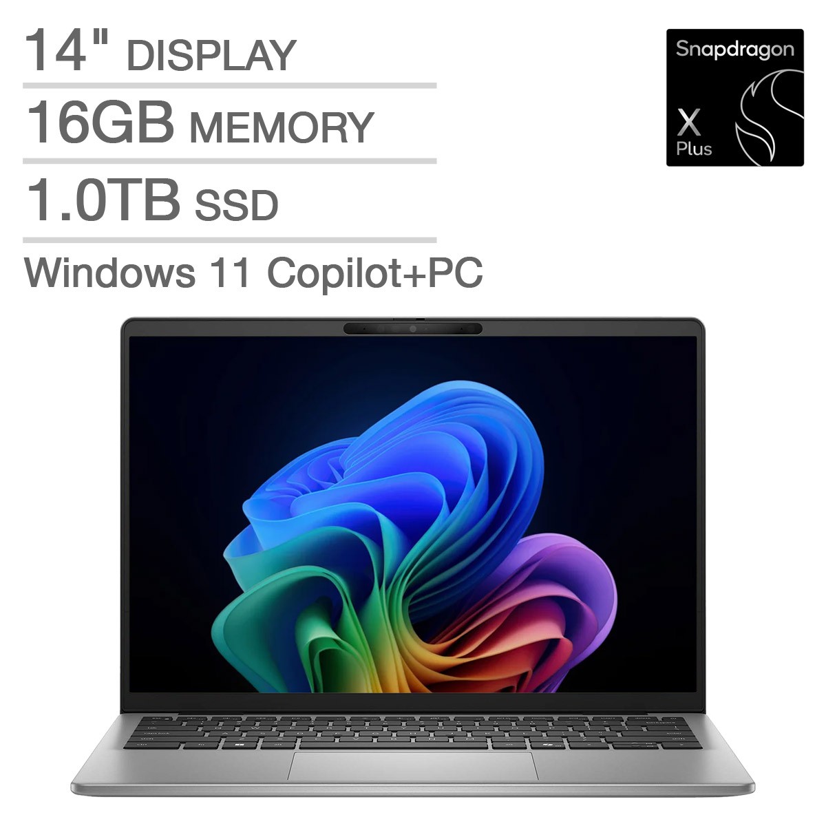 Dell Inspiron 5411 Copilot Snapdragon X Plus X1P-42-100 16GB RAM 1TB SSD 14″ FHD