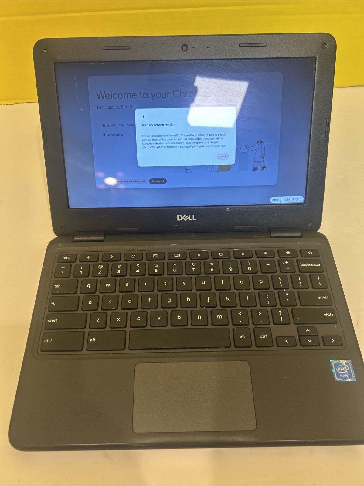 Dell Chromebook 3100 Touchscreen – Fully Functional – Screen Blemishes screen