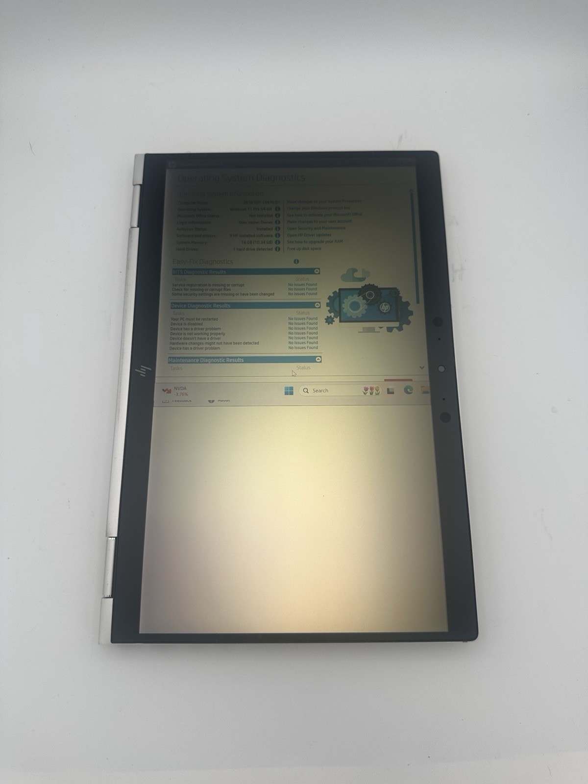 HP Elitebook x360 1040 G6 Laptop i5-8365U 16GB RAM 256GB SSD Win 11 Pro