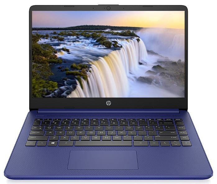 HP 14” HD Laptop, AMD 2-Core CPU, 16GB RAM, 304GB SSD (64+240), Win 11, Blue