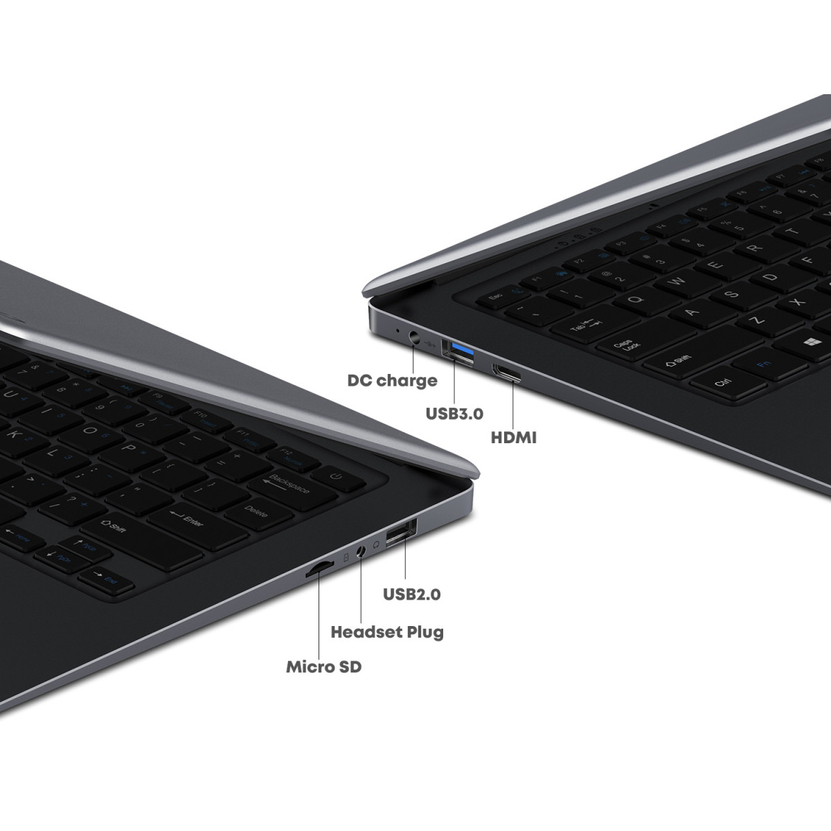 CHUWI Laptop 14” HD Intel Celeron N4000 8GB 256GB SSD Webcam Windows 11 H