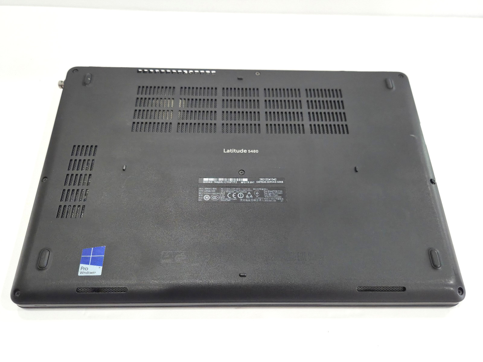 Dell Latitude 5480 Laptop – Intel Core i7-7600U – For Parts – No HDD/RAM/Wi-Fi