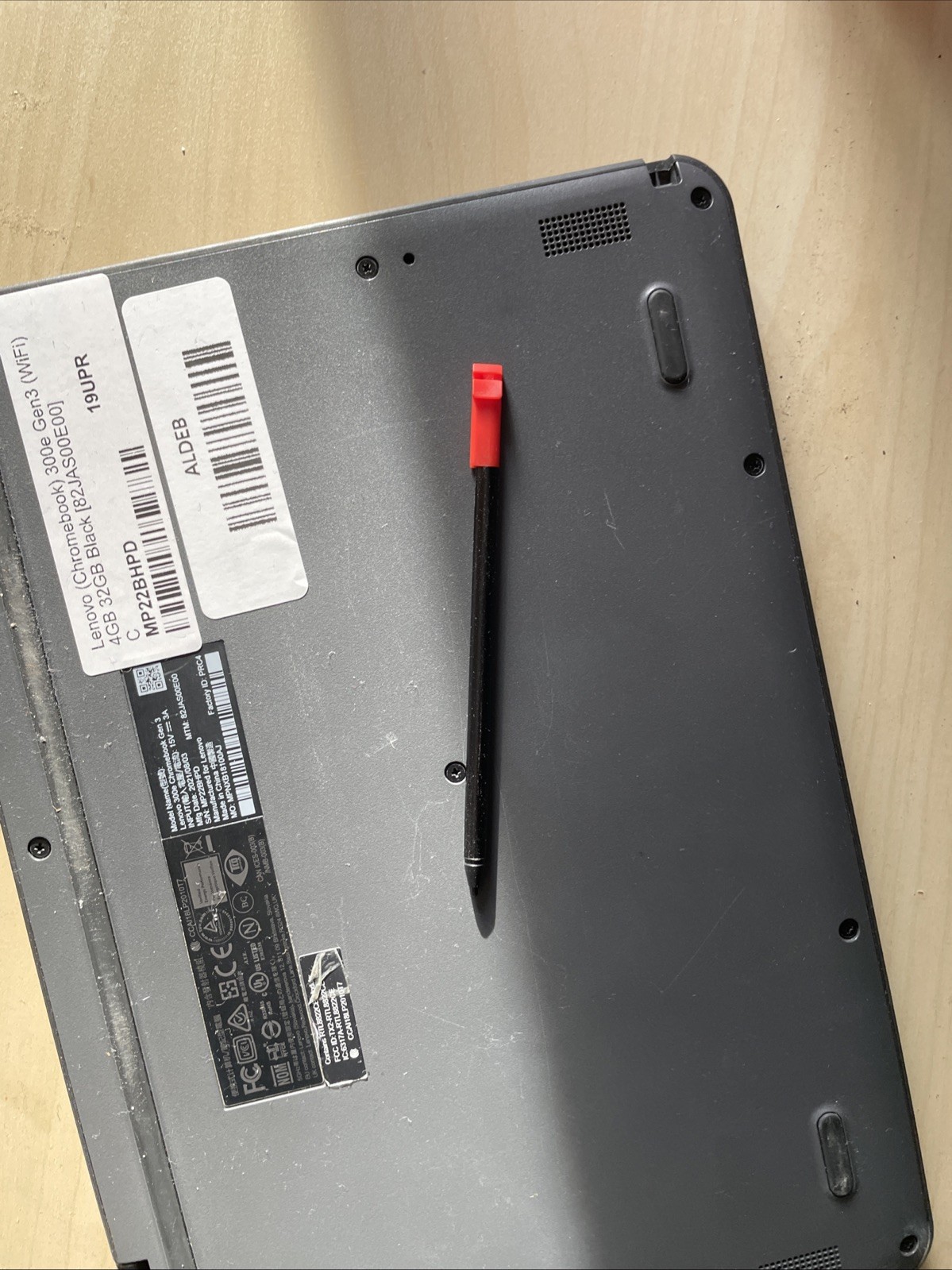 novo Chromebook 300e Gen3 82JAS00E00 32GB WiFi 4GB