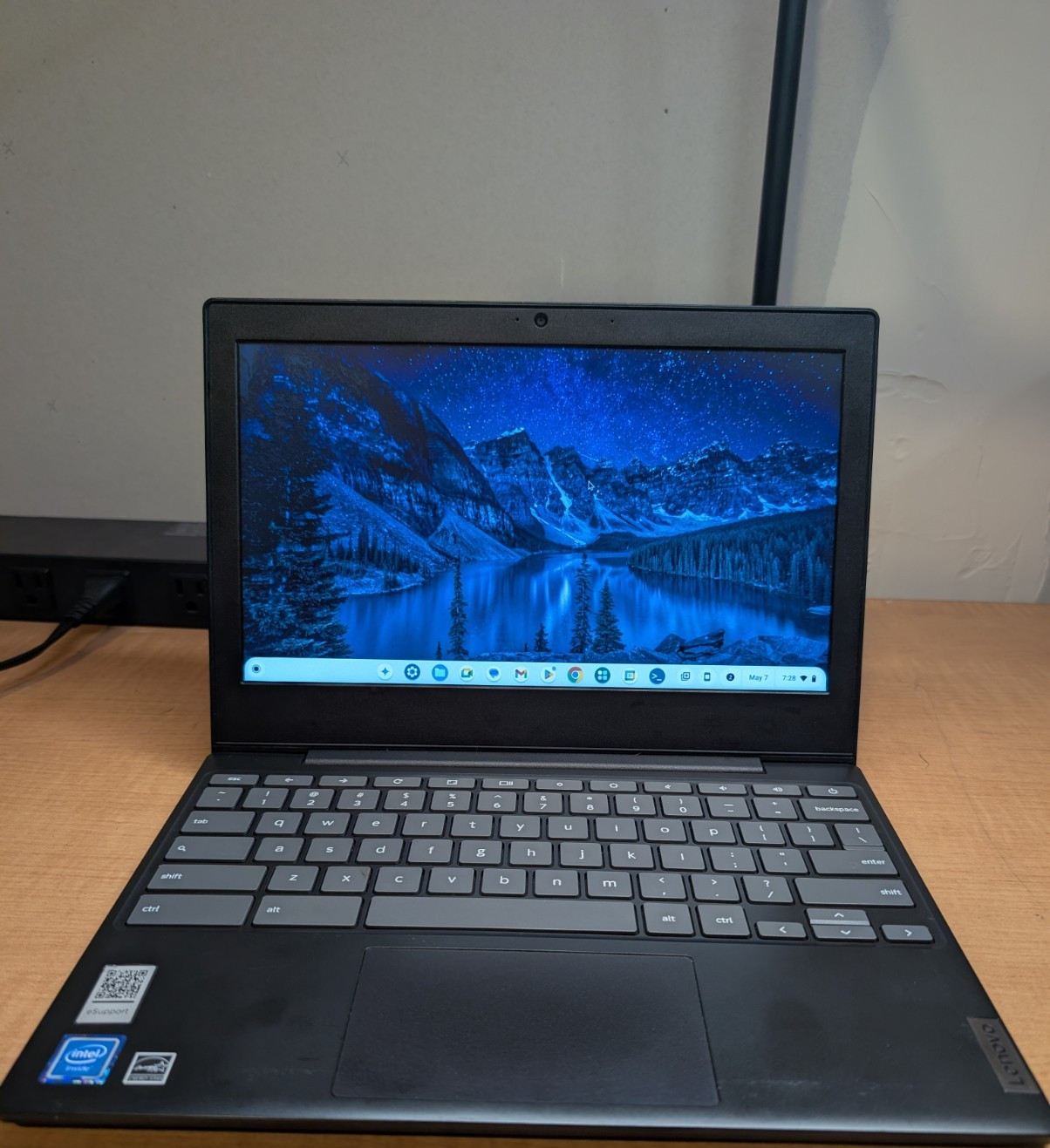 Lenovo IdeaPad 3 Chromebook 11IGL05 Intel 11″ Chrome OS Black Webcam Wi-Fi