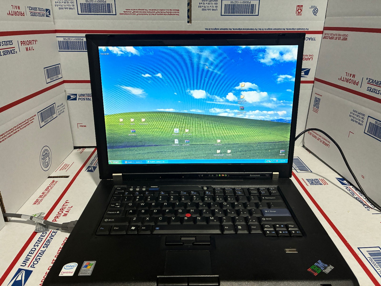 Lenovo T61 ThinkPad T7300 2GHZ 2GB RAM Intel965 GPU WinXP