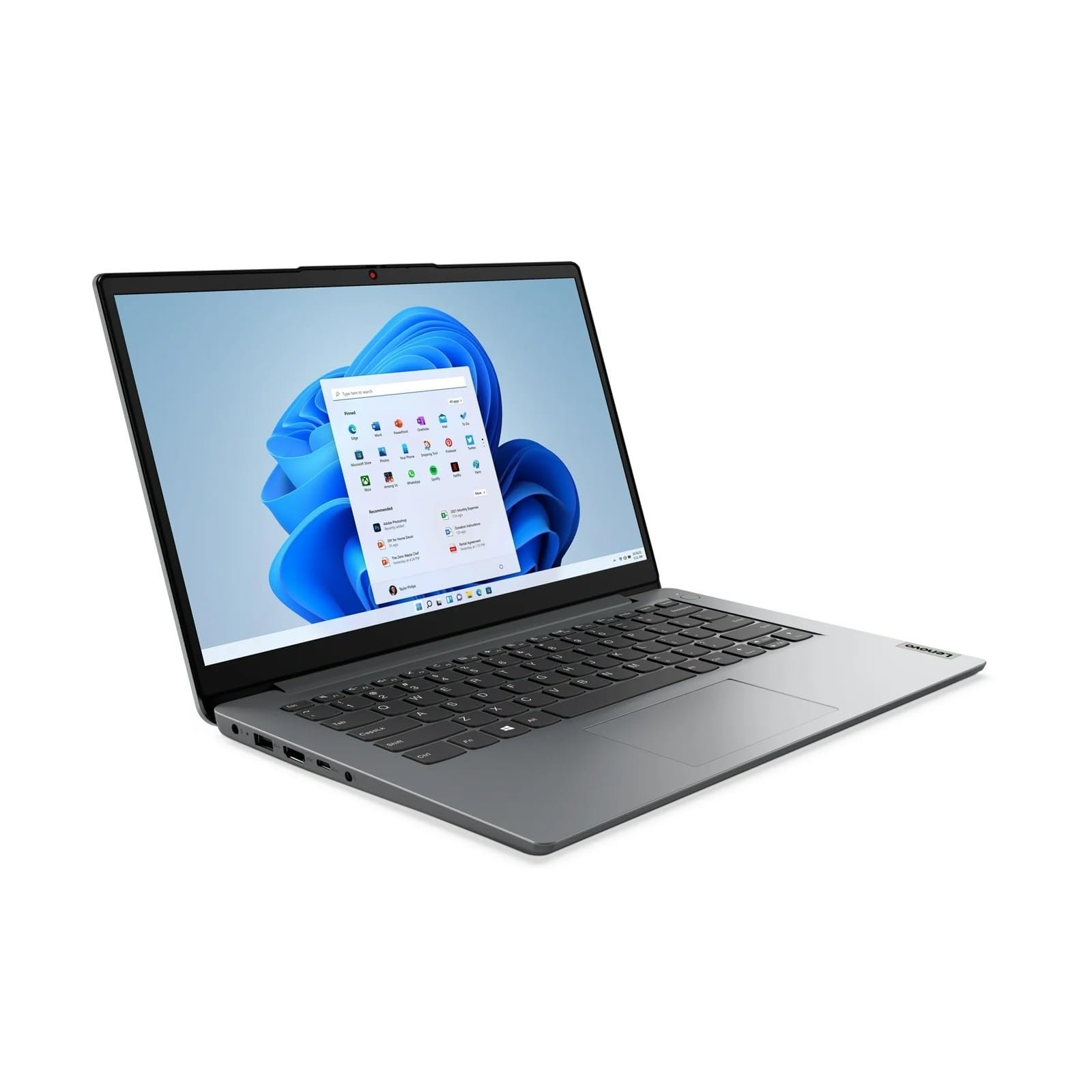 Lenovo IdeaPad 1i 14″ HD Laptop. Intel N4500, 4GB, 128GB, W11H, 82LV0075US
