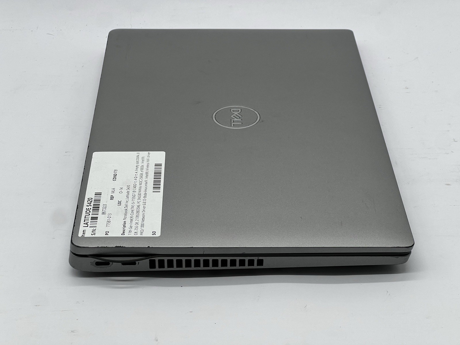 Dell Latitude 5420, i5-1135G7, @ 2.40GHz, 8GB RAM, 256GB NVMe-No OS/Charger