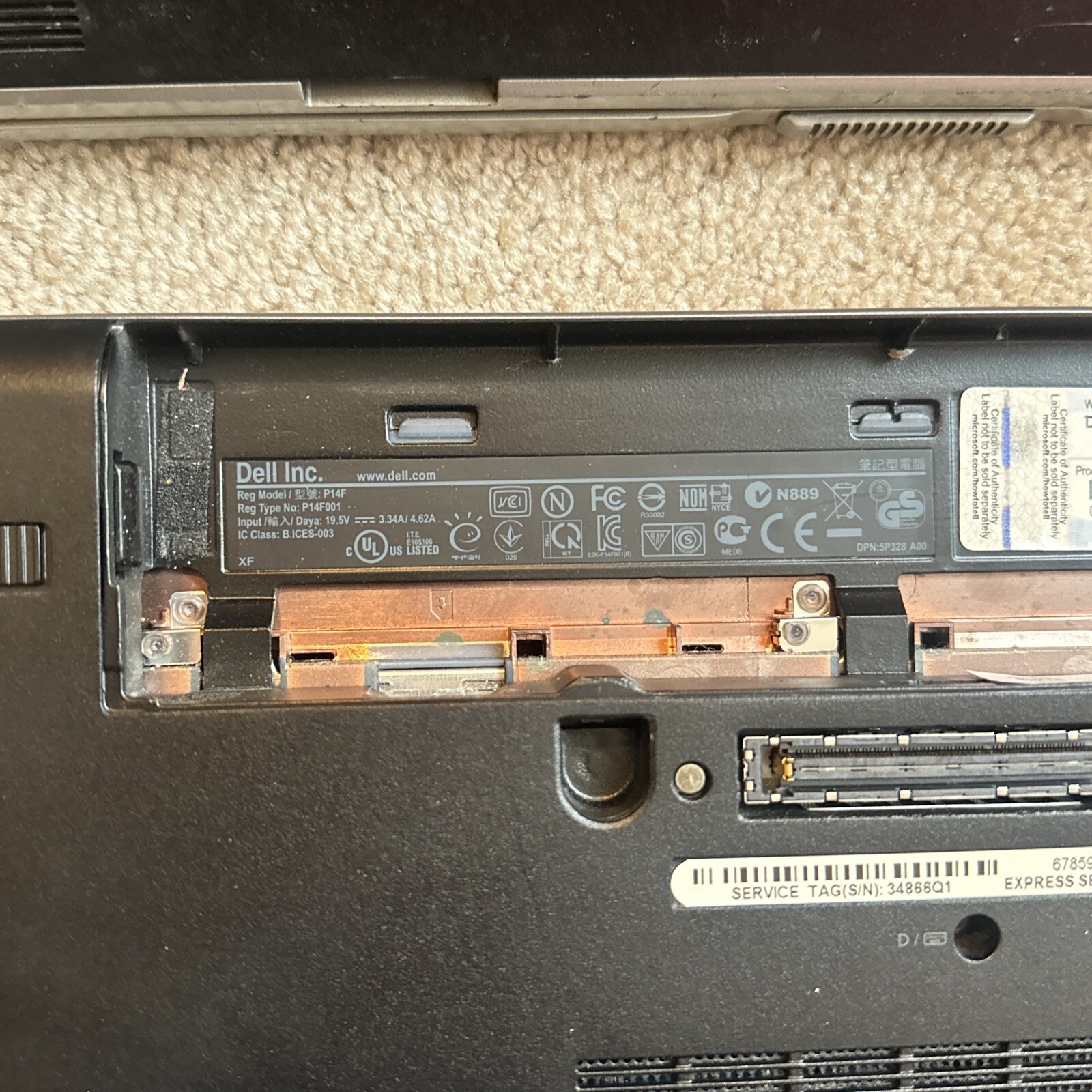 2x Dell Latitude E6520 15.6″ Laptop Intel i5 For Parts